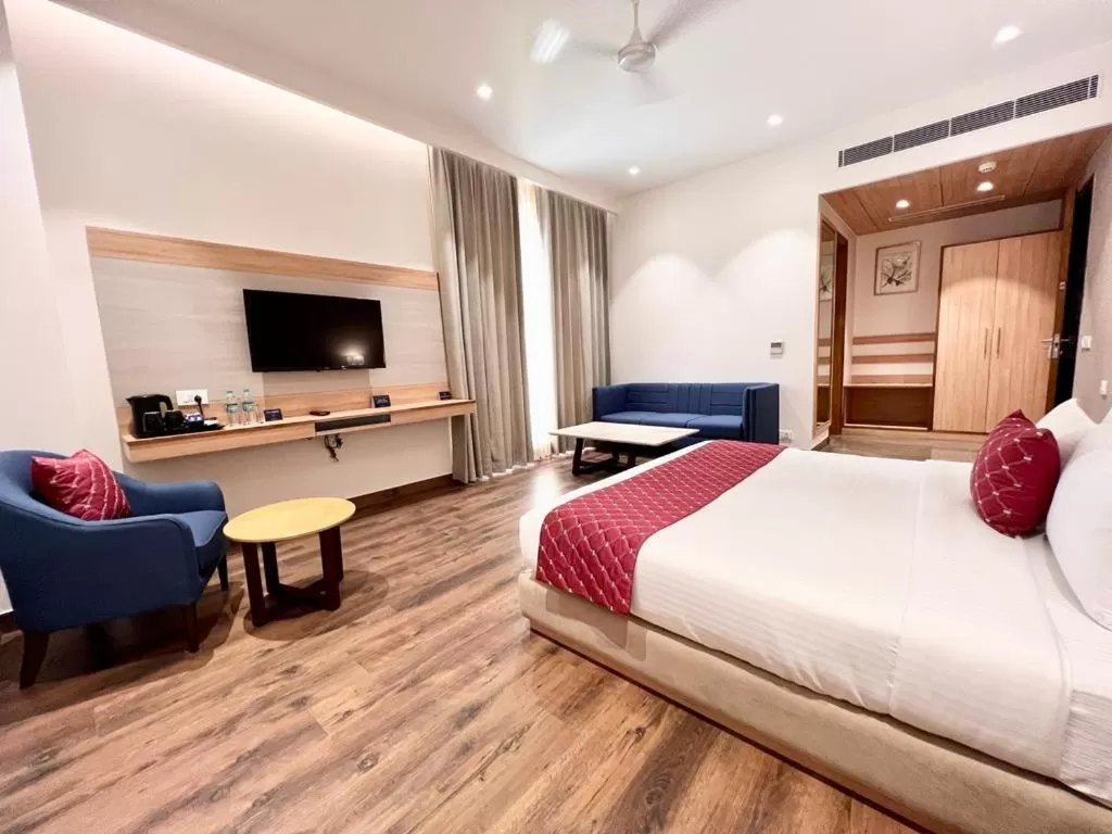 Bed in Palasa Hotel