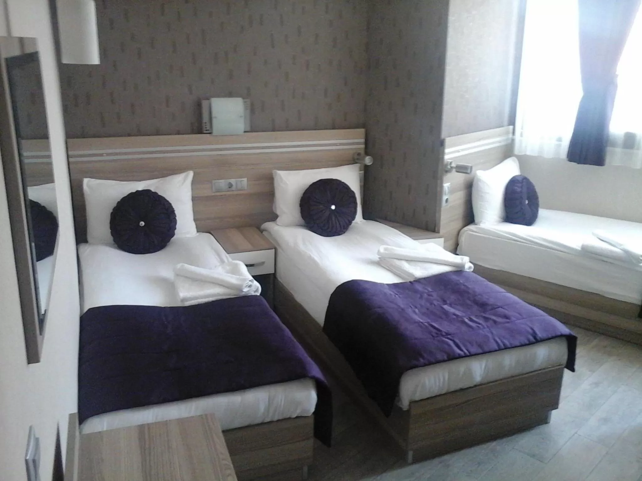 Bedroom, Bed in Olimpiyat Hotel Izmir