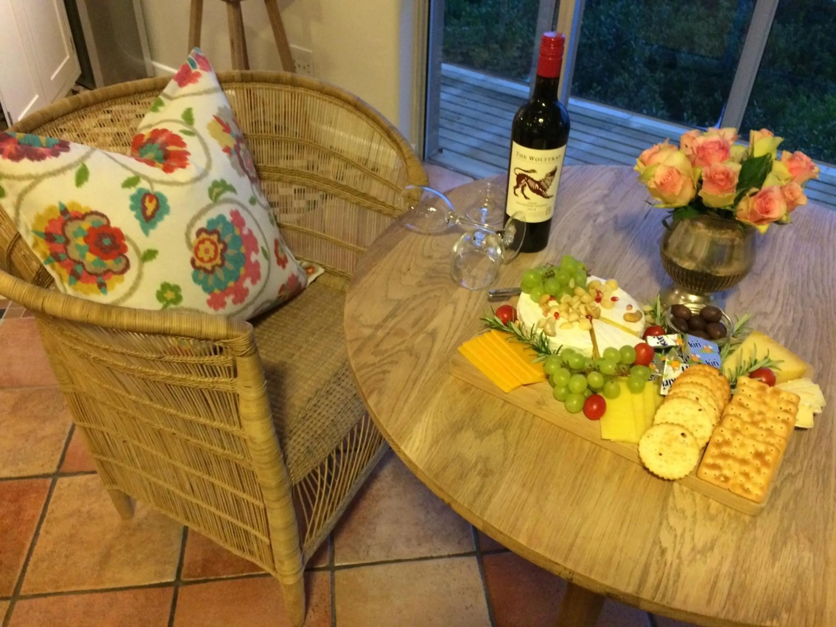 Patio in Headlands House Guest Lodge