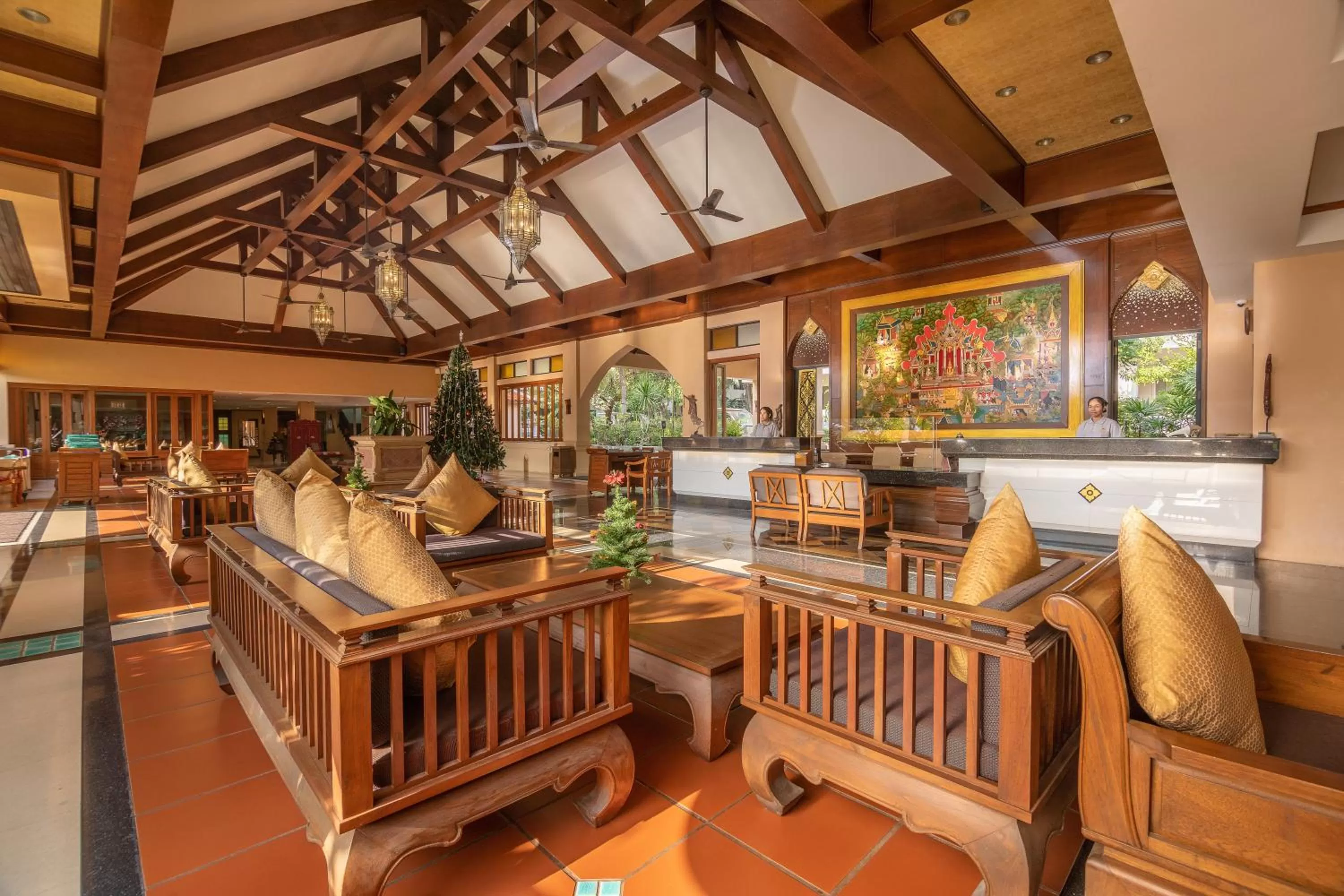 Lobby or reception in Avalon Beach Resort