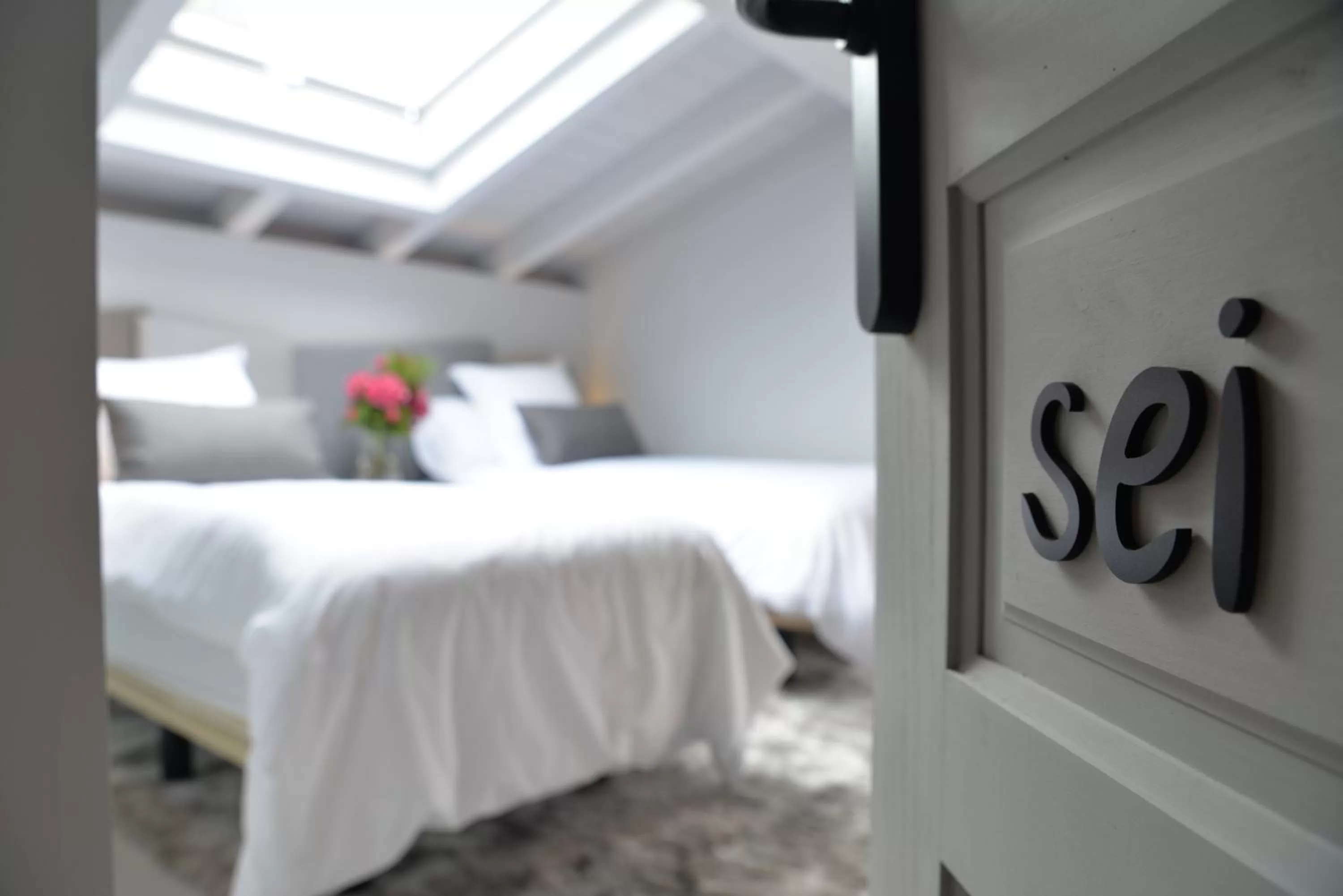 Decorative detail, Bed in Hotel Garaiko Landetxea