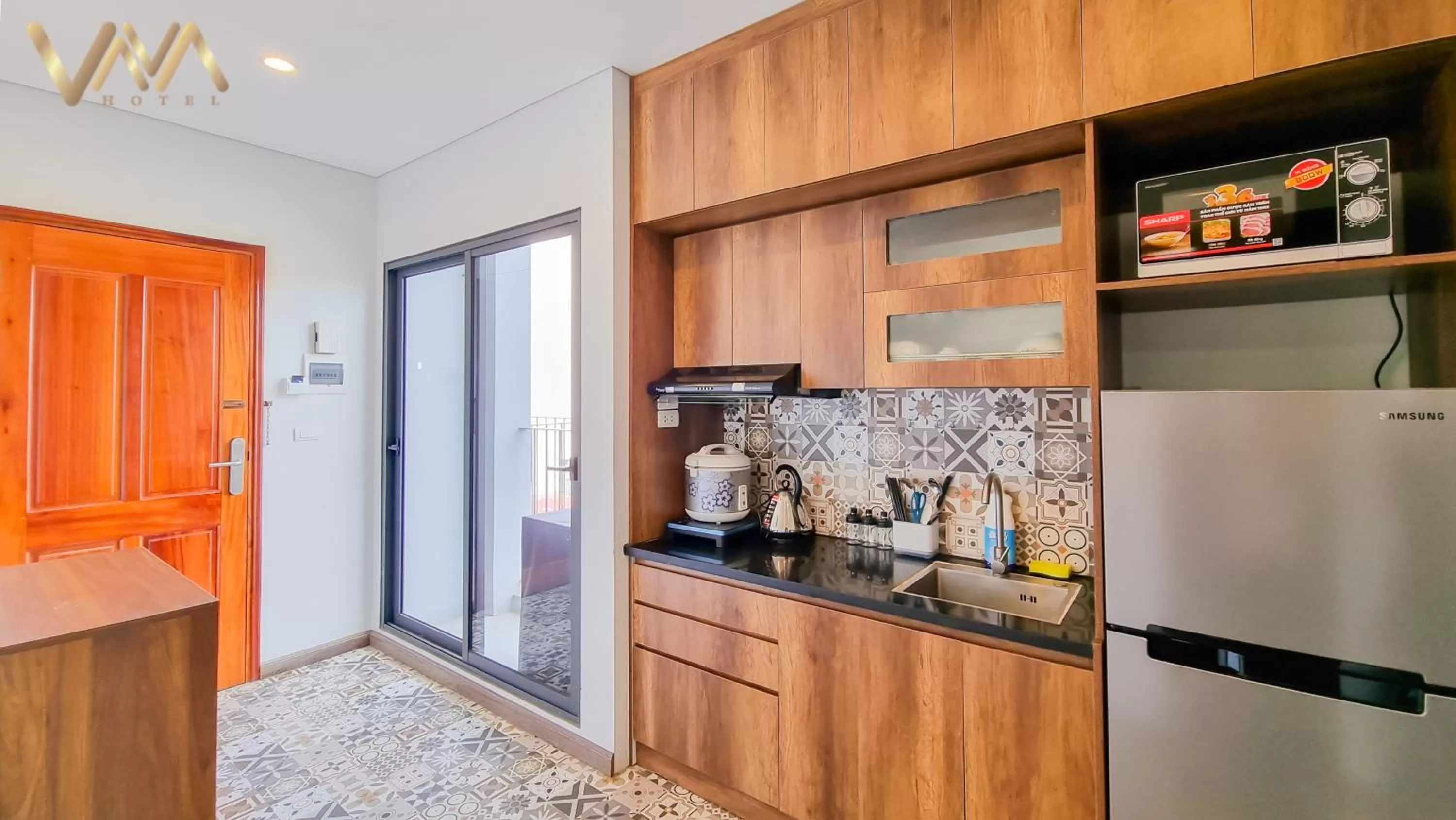 Kitchen or kitchenette in VNAHOMES Serviced Apartment