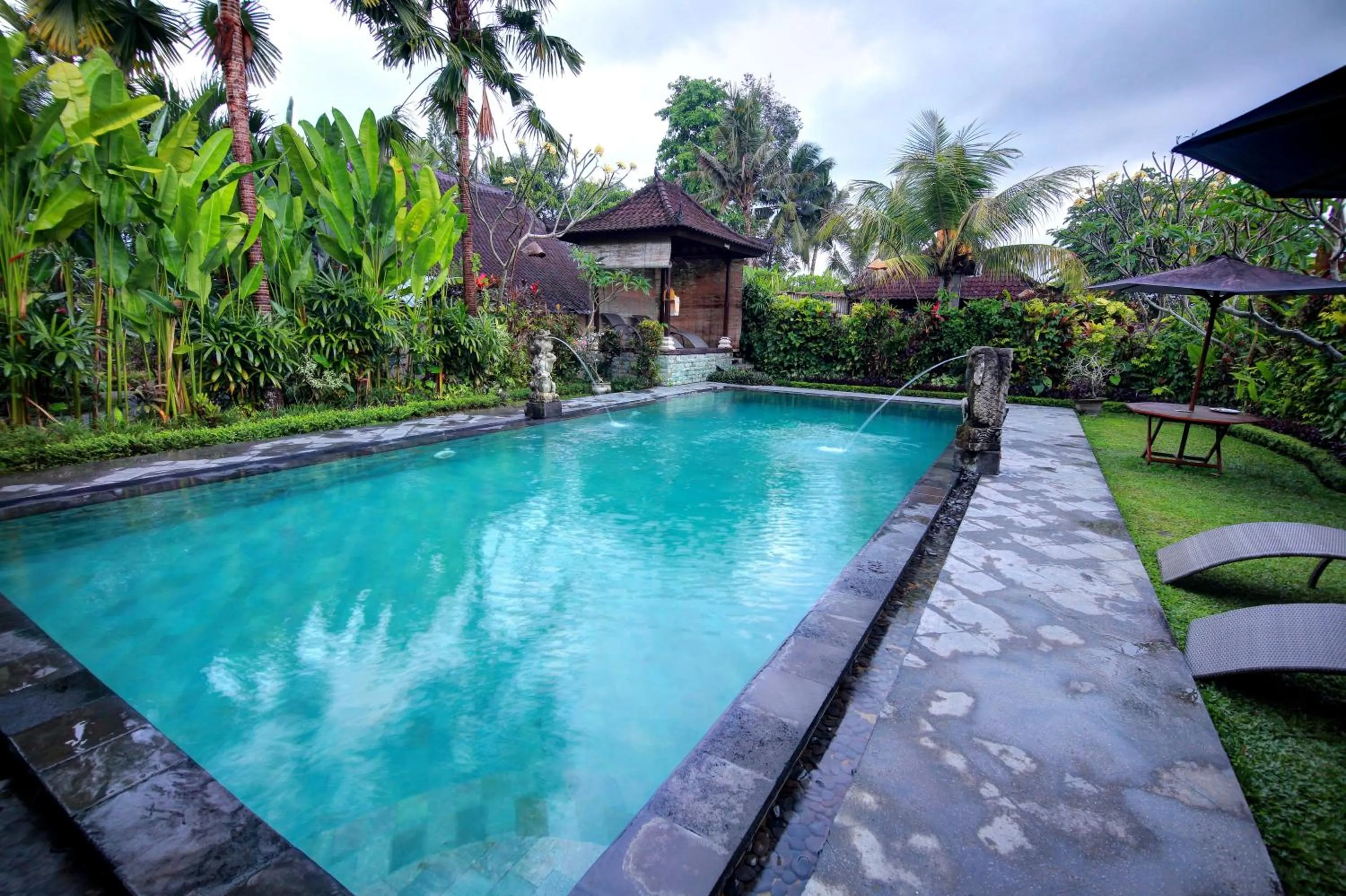 Pool view in Bali Dream Resort Ubud