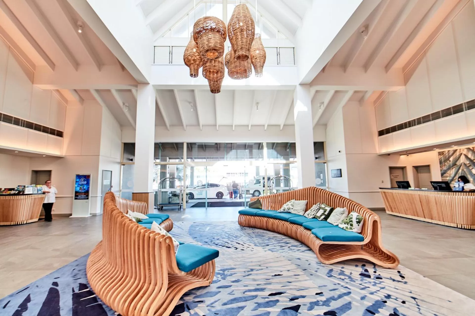 Lobby or reception in Novotel Cairns Oasis Resort