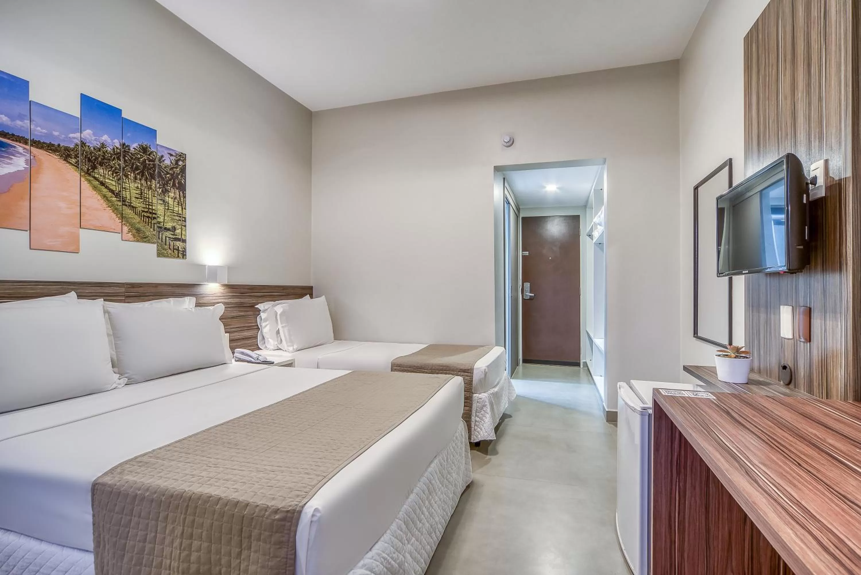 Bedroom, Bed in Tambaqui Praia Hotel