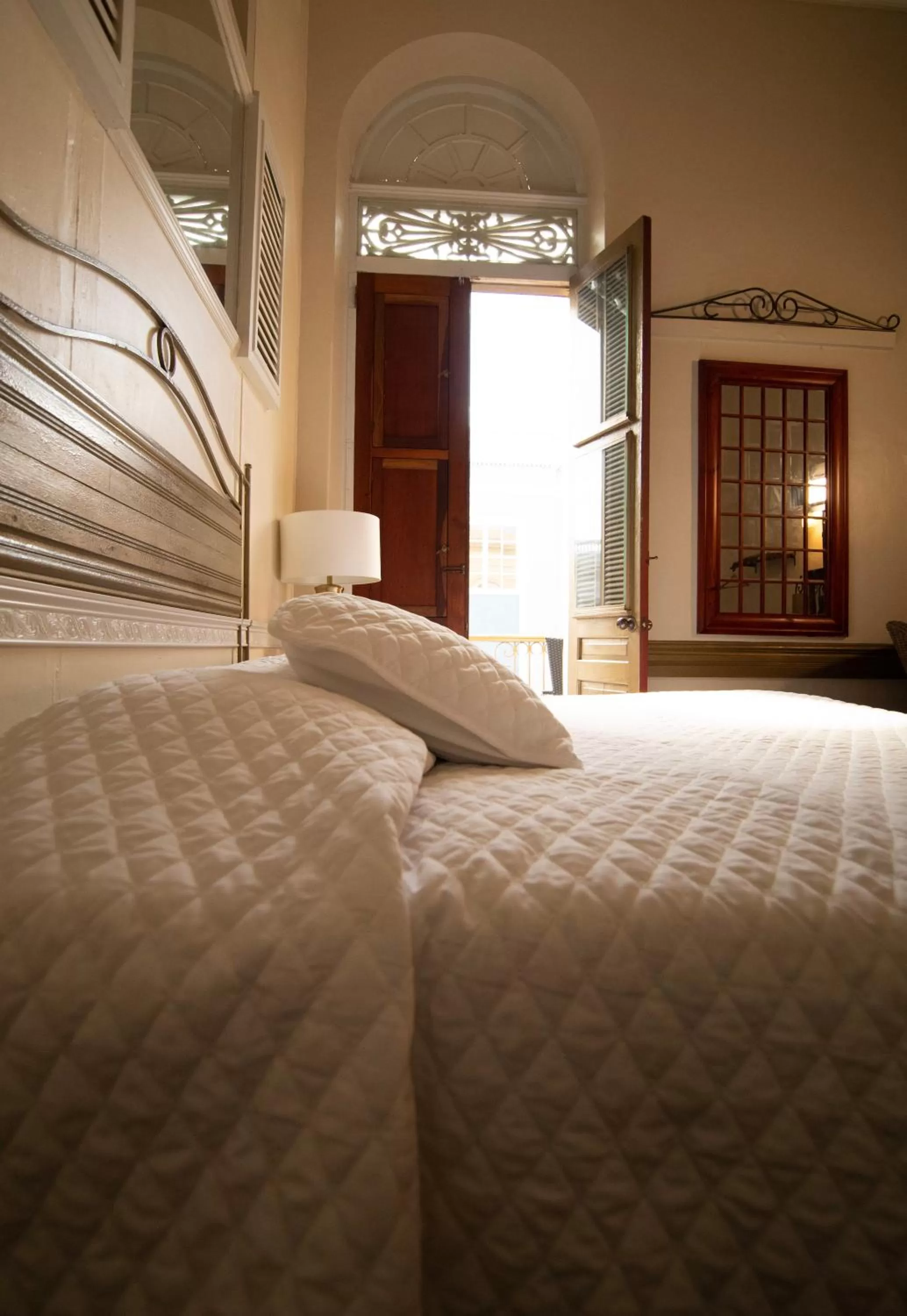 Bed in Boutique Hotel Belgica