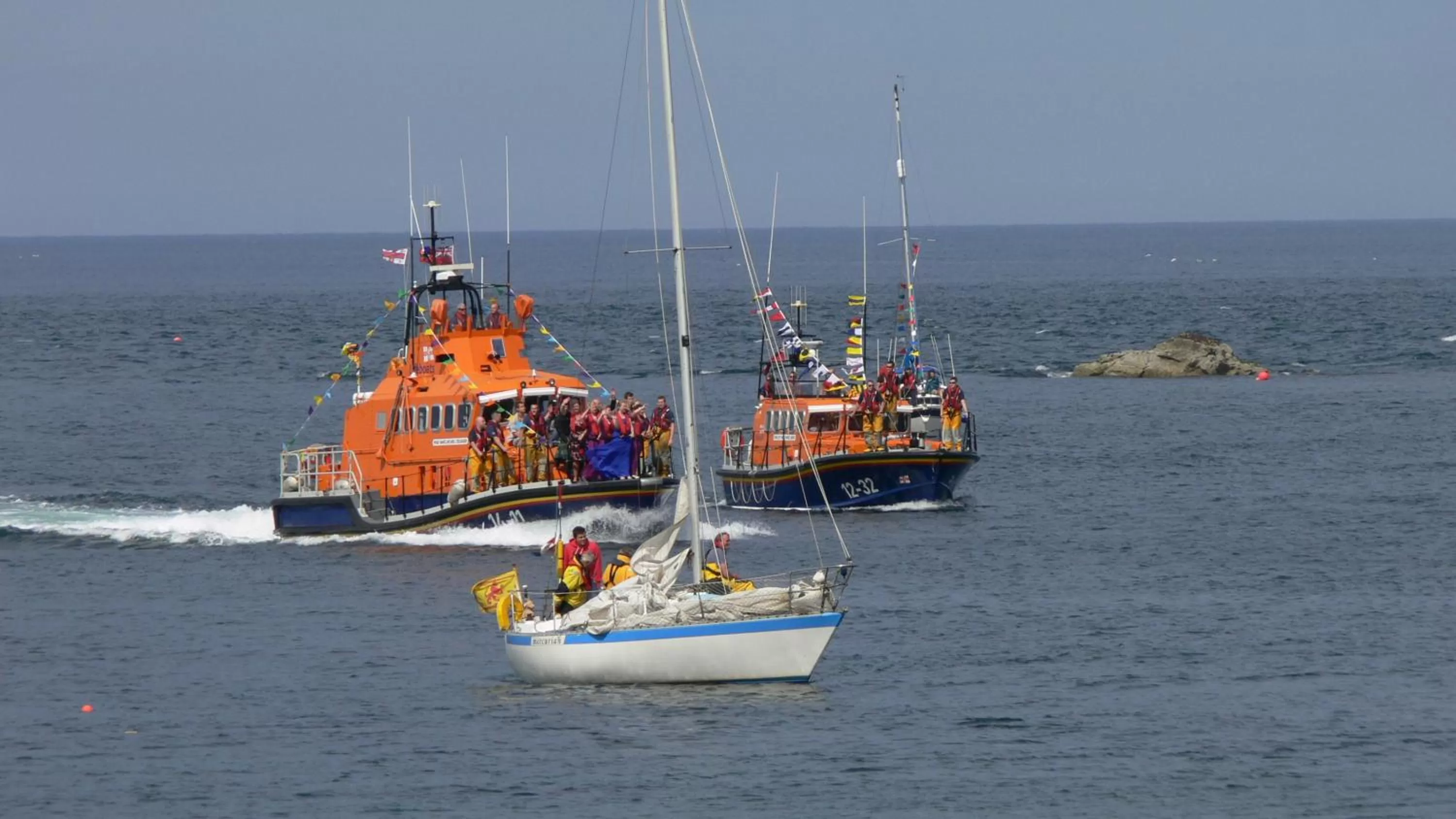 Sea view in The Home Arms Guesthouse