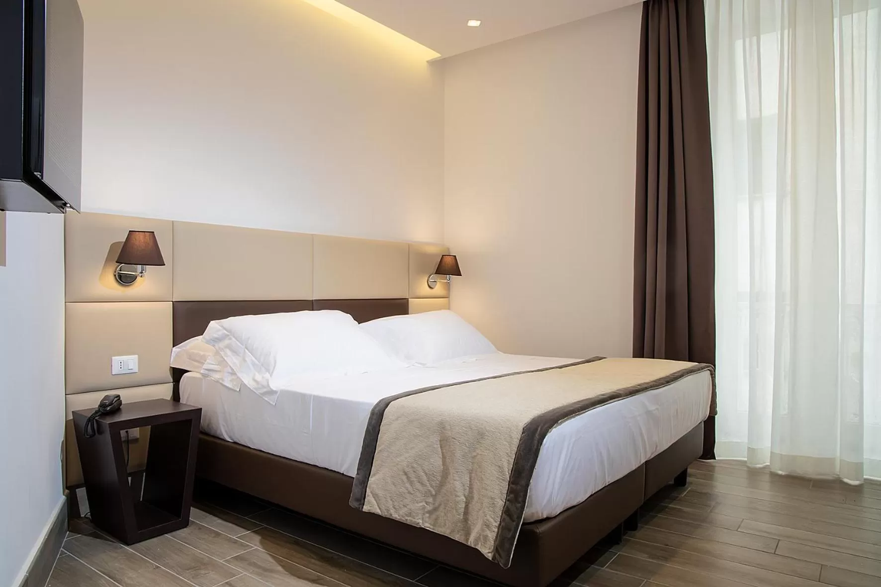 Bed in Hotel Palazzo Argenta