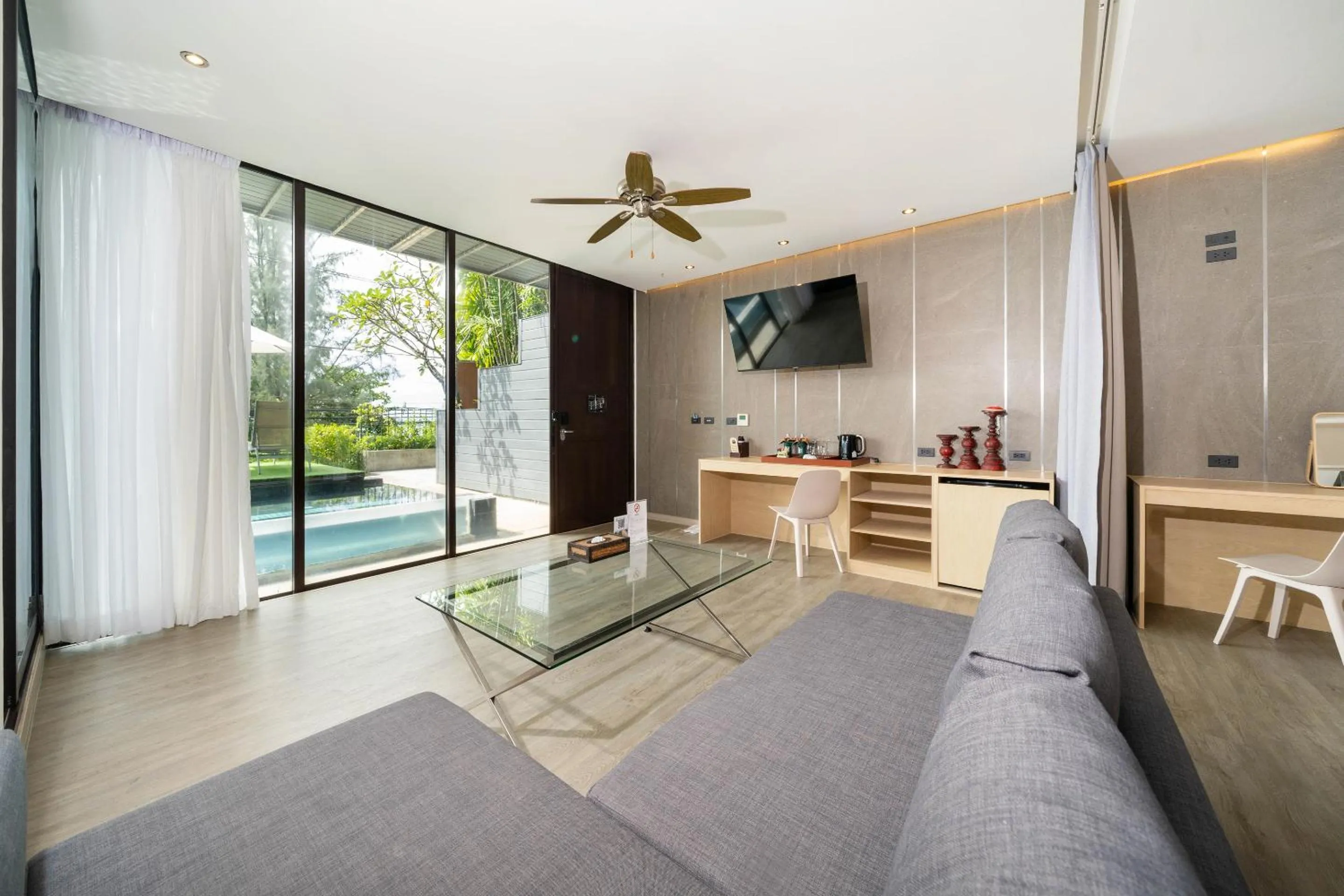 Seating area in IndoChine Resort and Villas