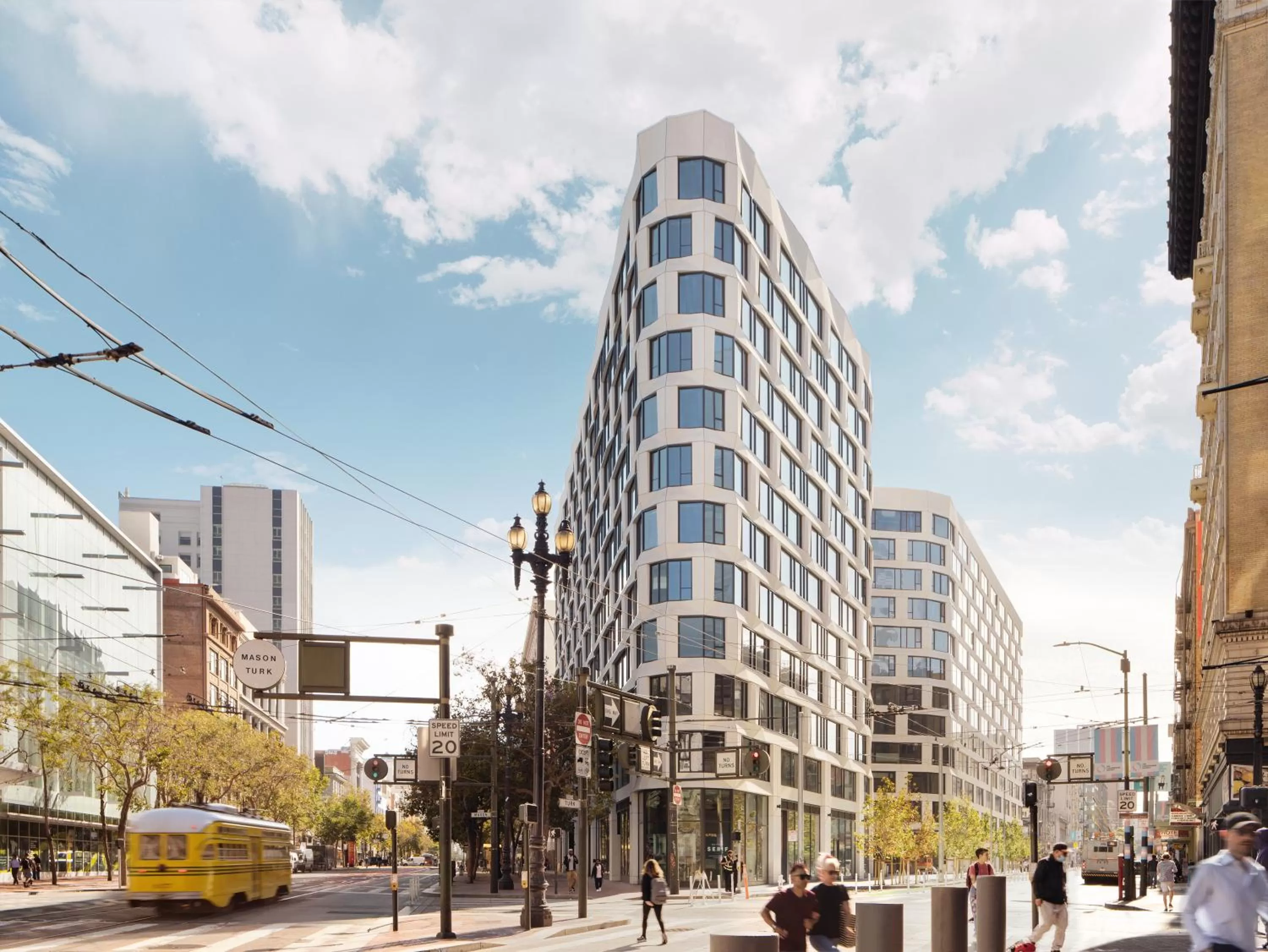 Property building, Neighborhood in The LINE San Francisco