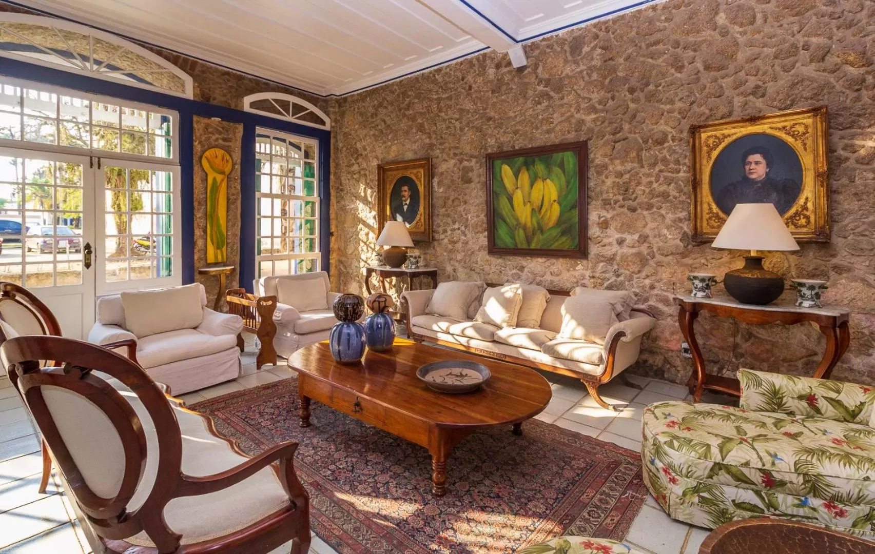 Living room in Pousada Porto Imperial