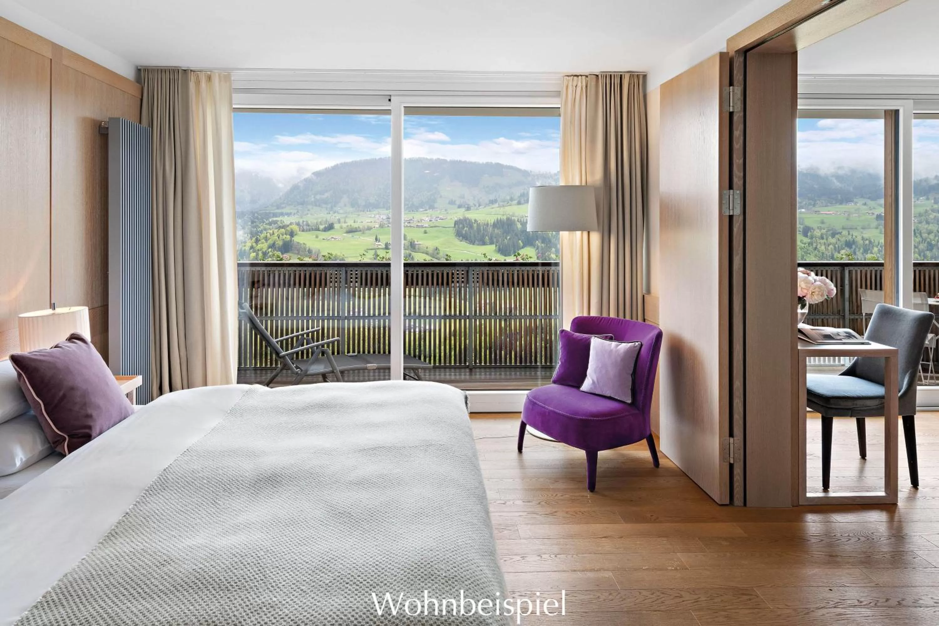 Photo of the whole room, Bed in Allgäu Sonne
