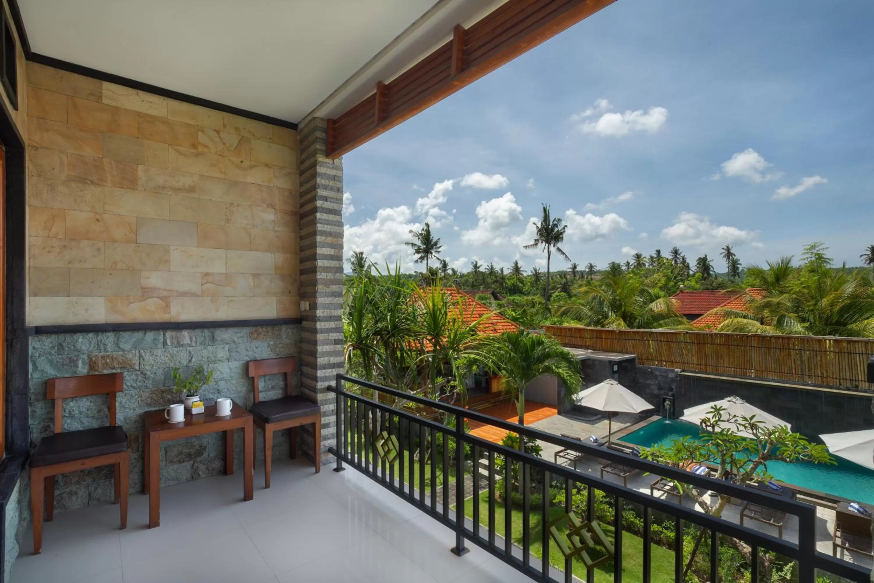 Balcony/Terrace in Hotel Arsa Santhi Nusa Penida