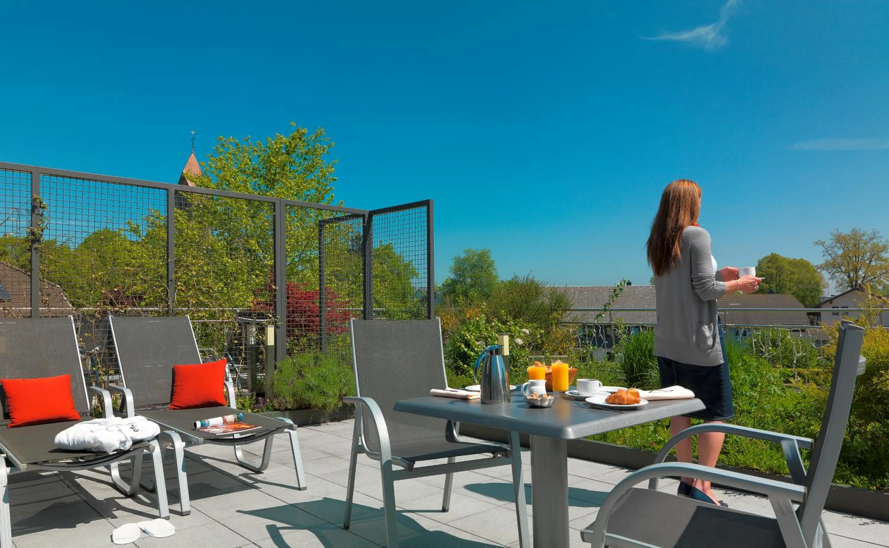 Balcony/Terrace in Hotel Bütgenbacher Hof