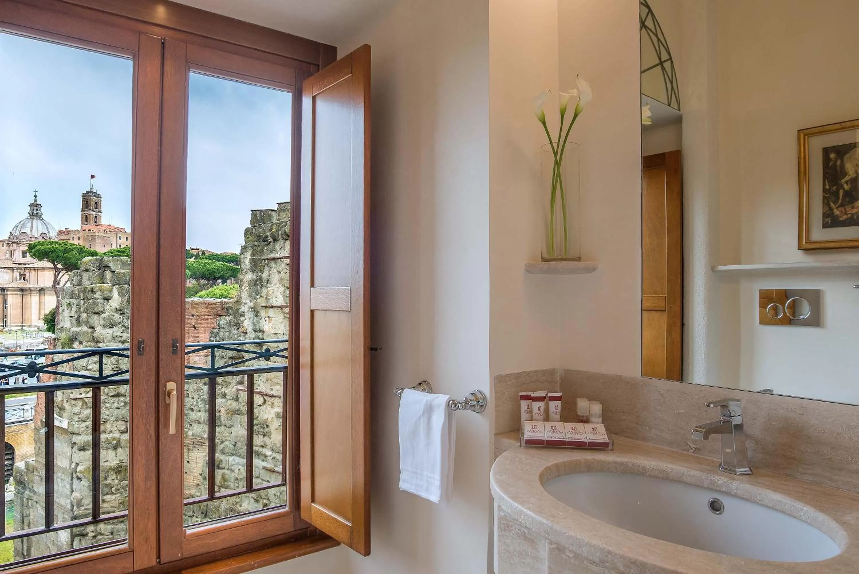 Bathroom in Hotel Forum