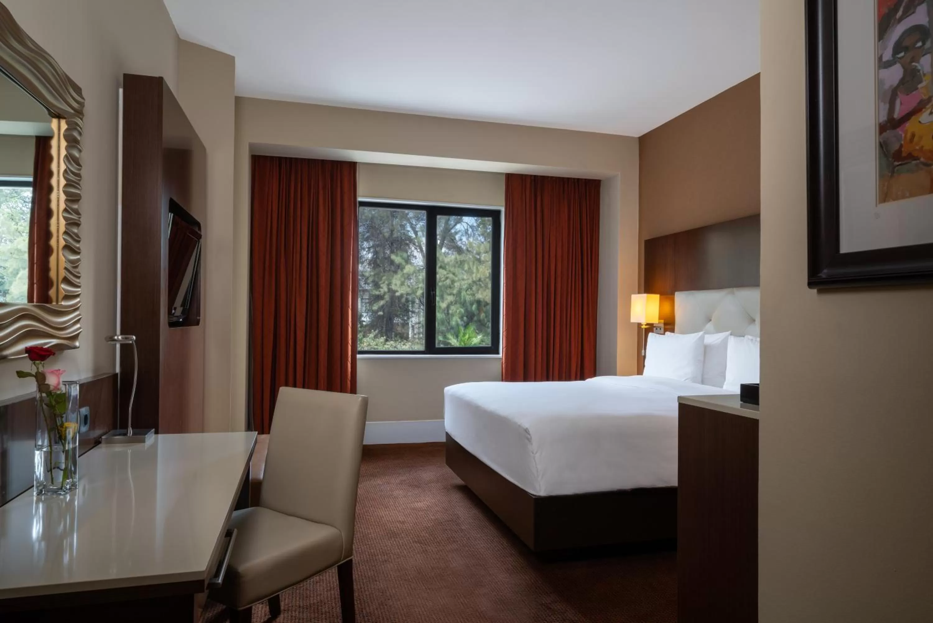 Photo of the whole room, Bed in Radisson Blu Hotel, Addis Ababa