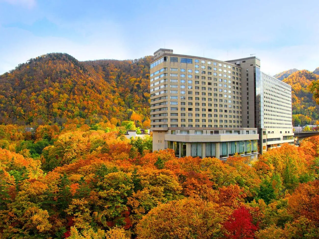 Property building in Jozankei View Hotel