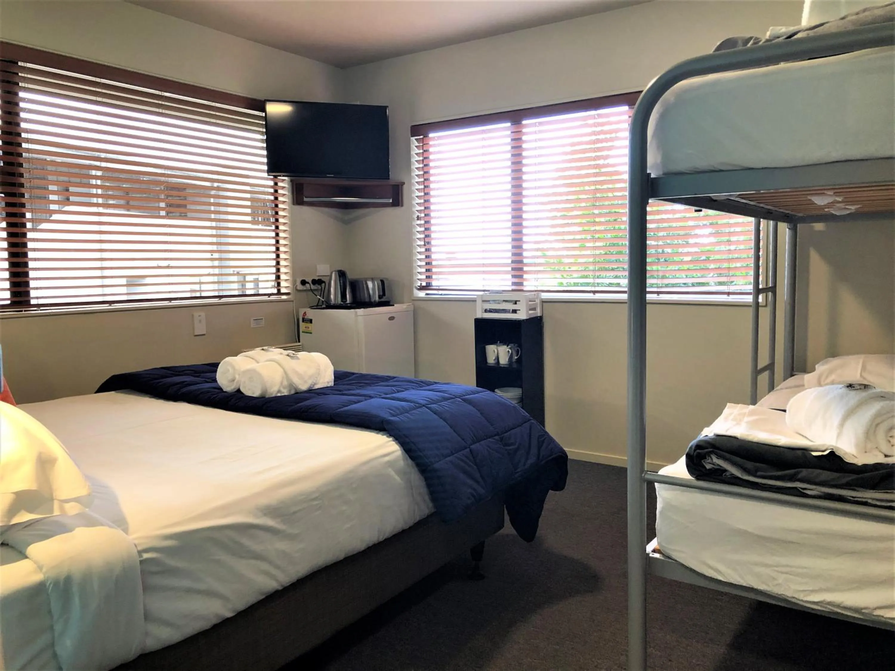 TV and multimedia, Bed in Kaiteri Lodge