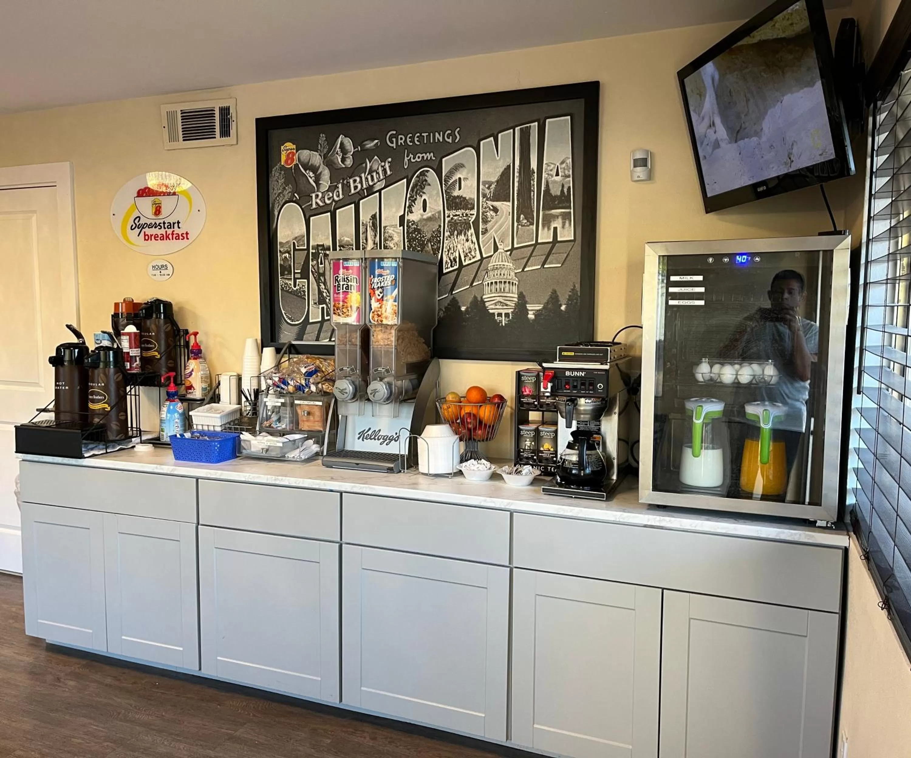 Breakfast in Super 8 by Wyndham Red Bluff