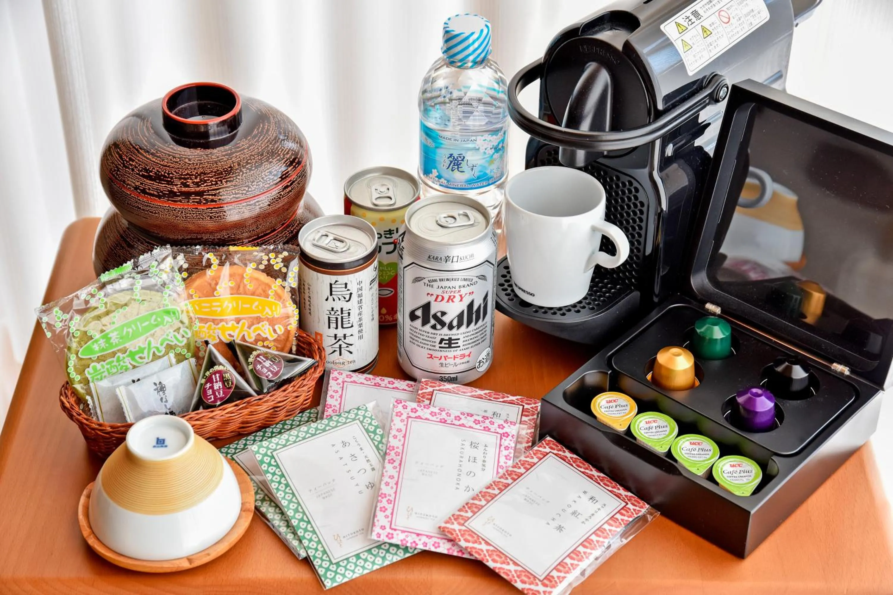 Coffee/tea facilities in Okuno Hosomichi