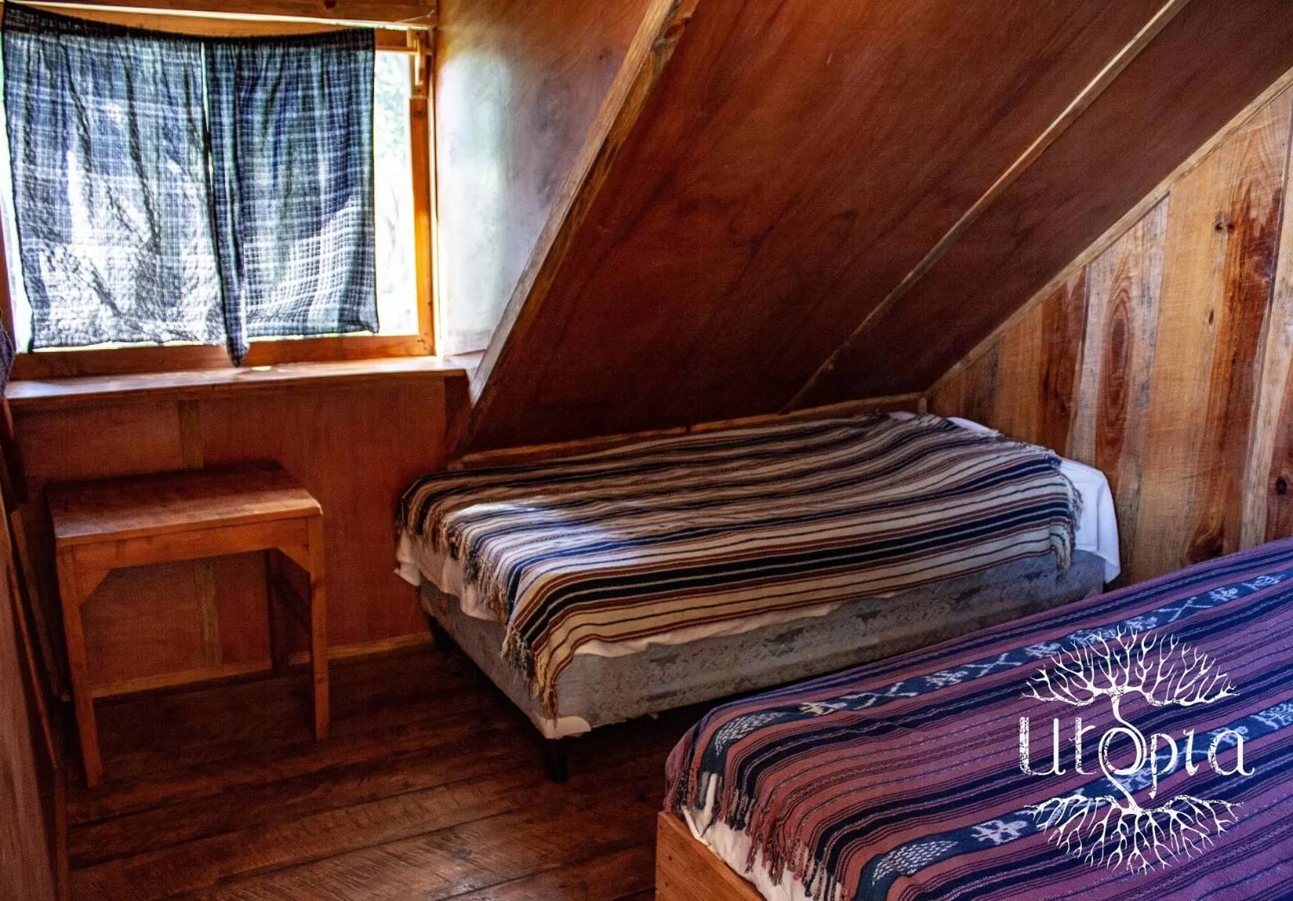 Bed in Utopia Eco Hotel