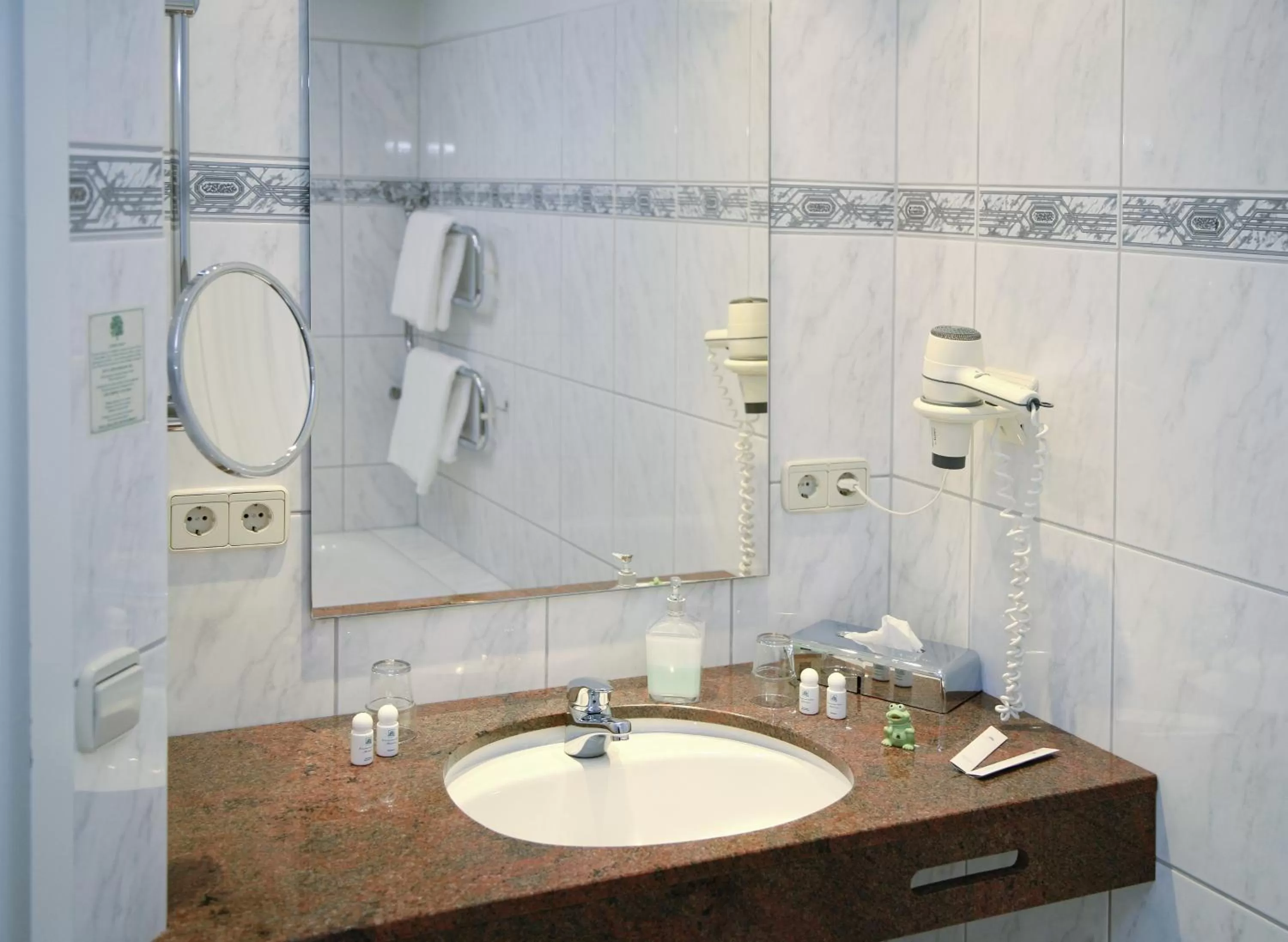 Bathroom in Brackstedter Mühle e.K.