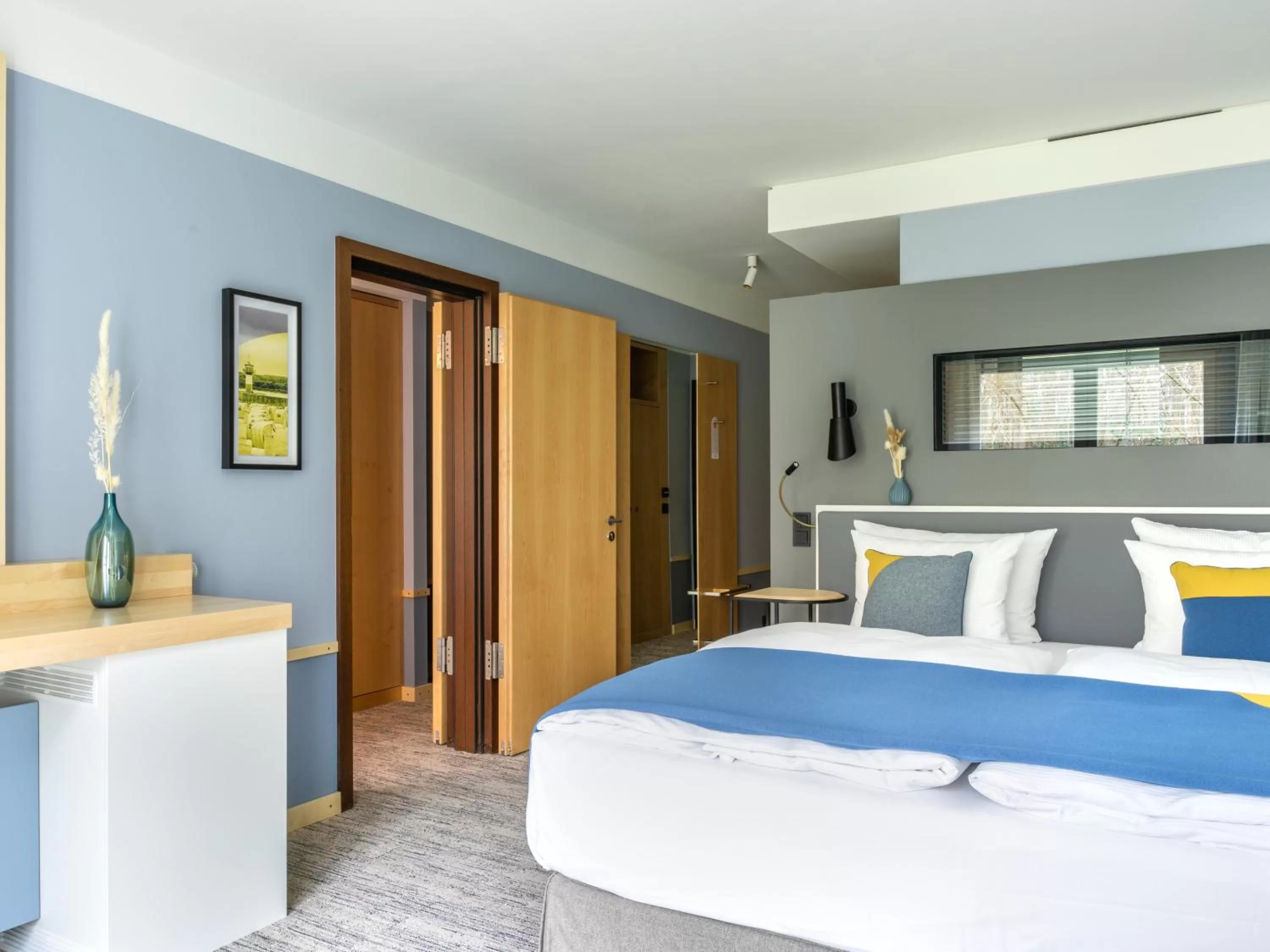 Bedroom, Bed in A-ROSA Travemünde