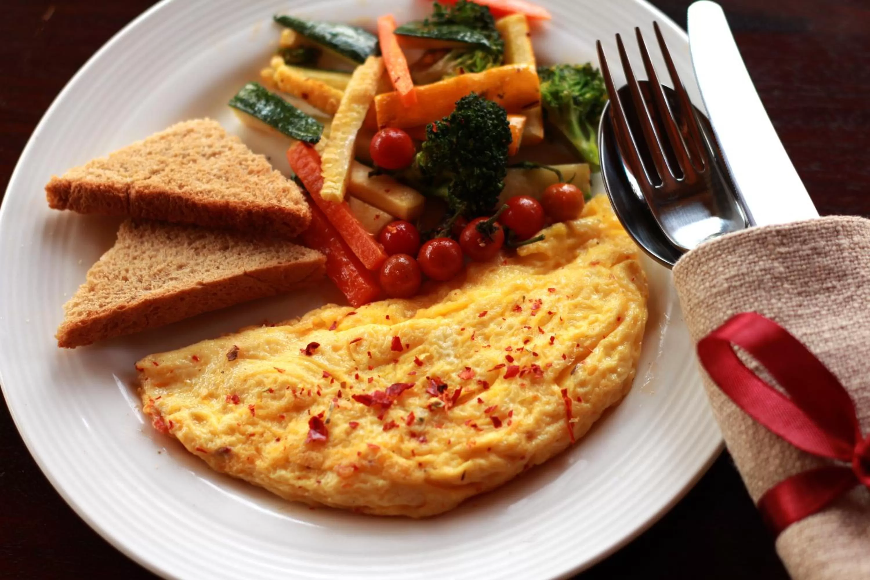 Food close-up in Old Kent Estates & Spa, Coorg