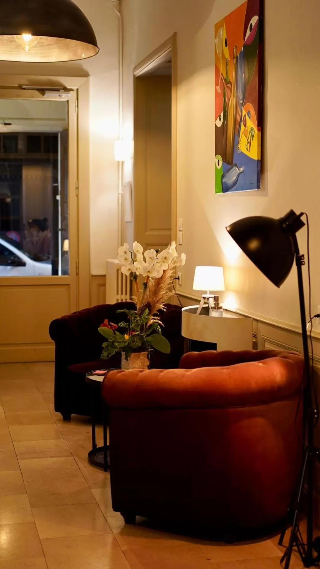 Lobby or reception in LA MAISON CIARA - Suites et chambres