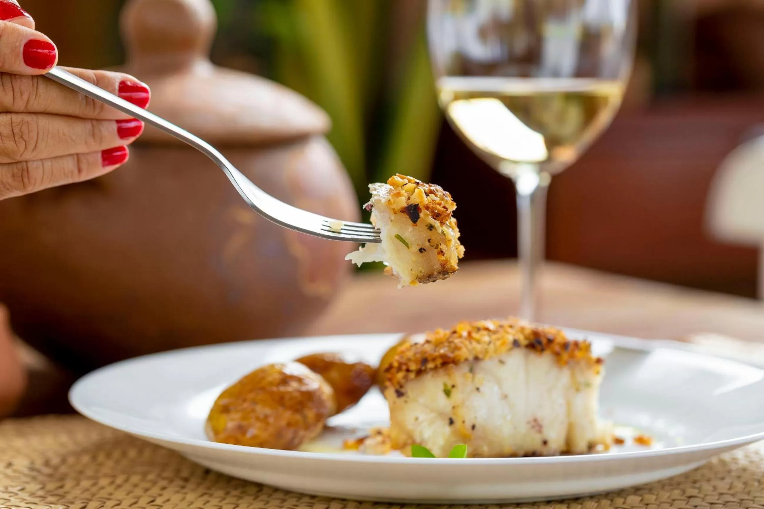 Restaurant/places to eat in Pousada Villa Tatuamunha