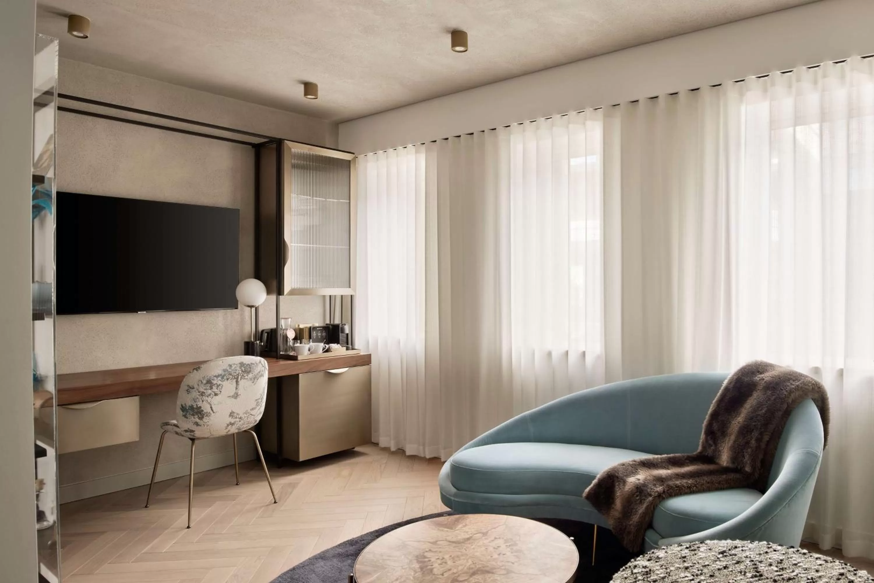 Living room in Canopy by Hilton London City