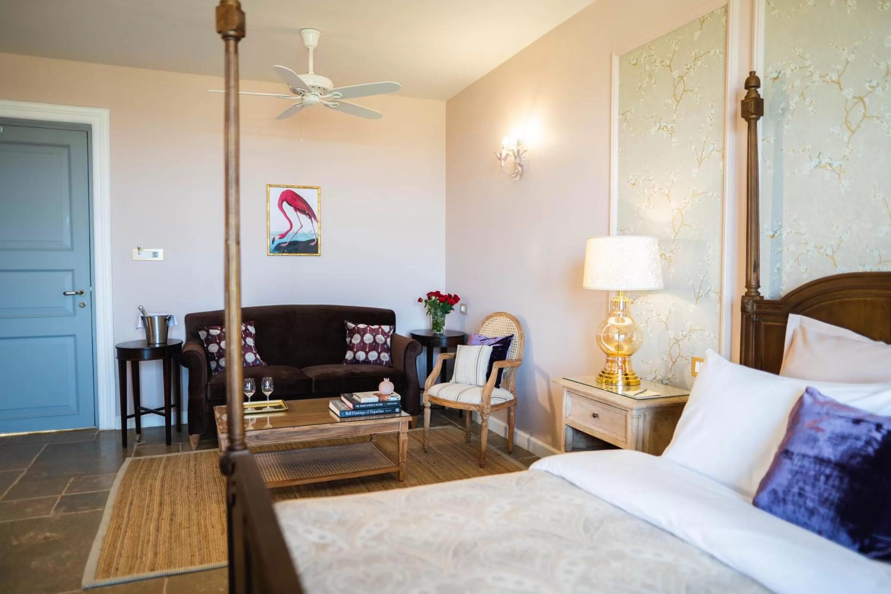 Living room, Bed in The Source At Sula