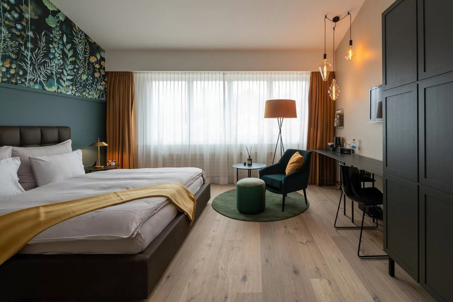 Photo of the whole room, Bed in Hotel Schweizerhof Lenzerheide