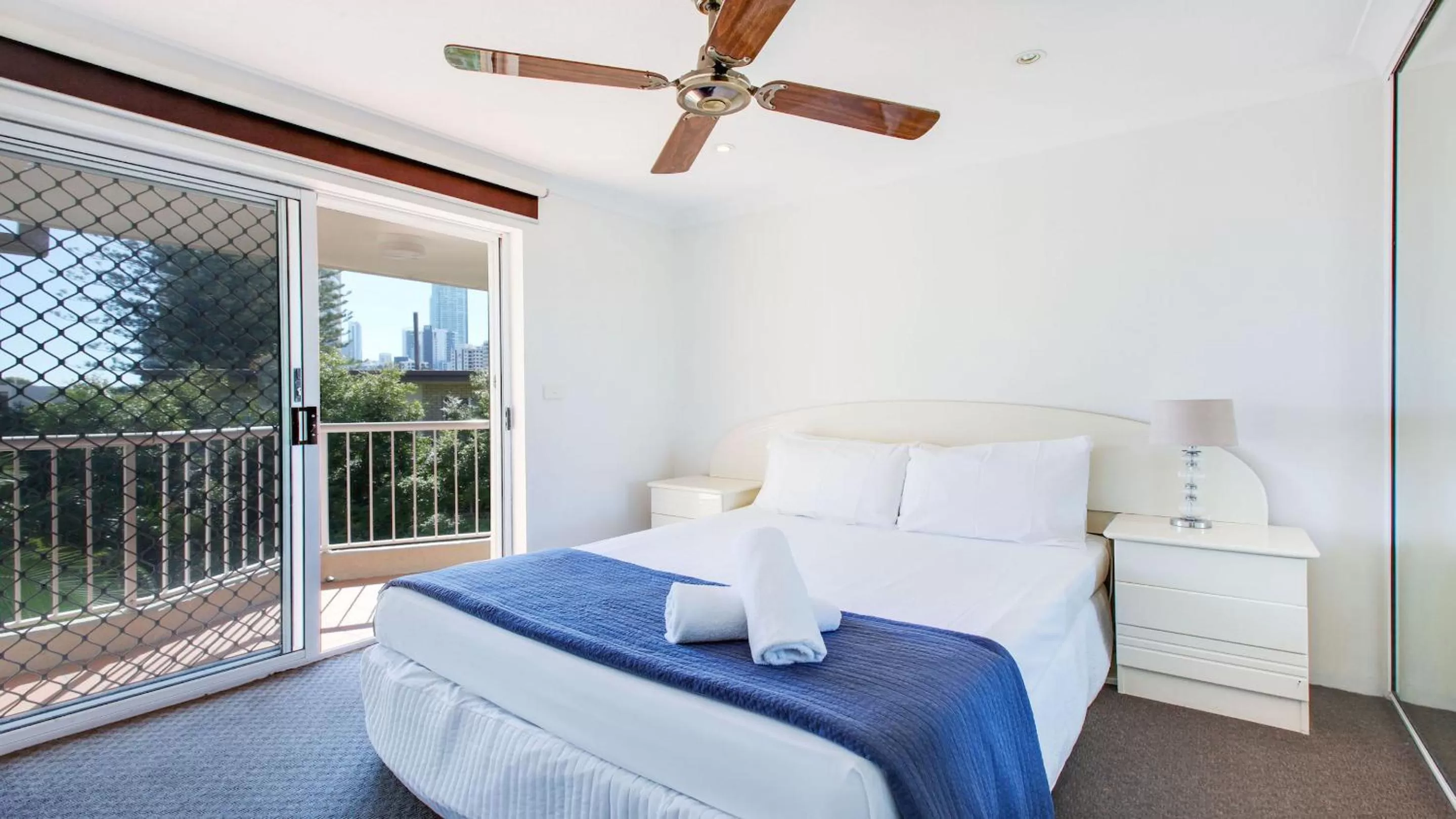 Bed in Mari Court Resort