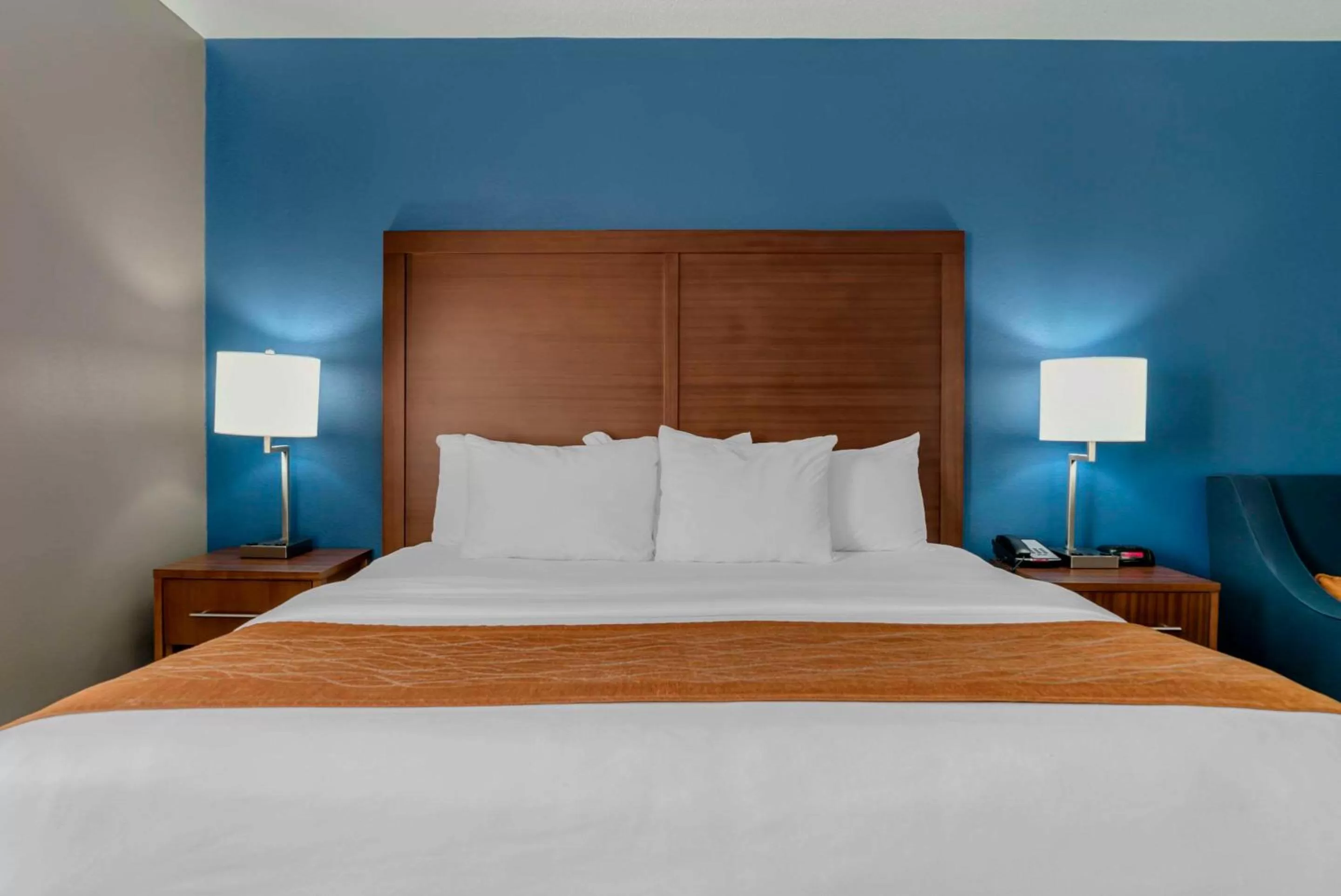 Bedroom, Bed in Comfort Inn East Oregon - Toledo