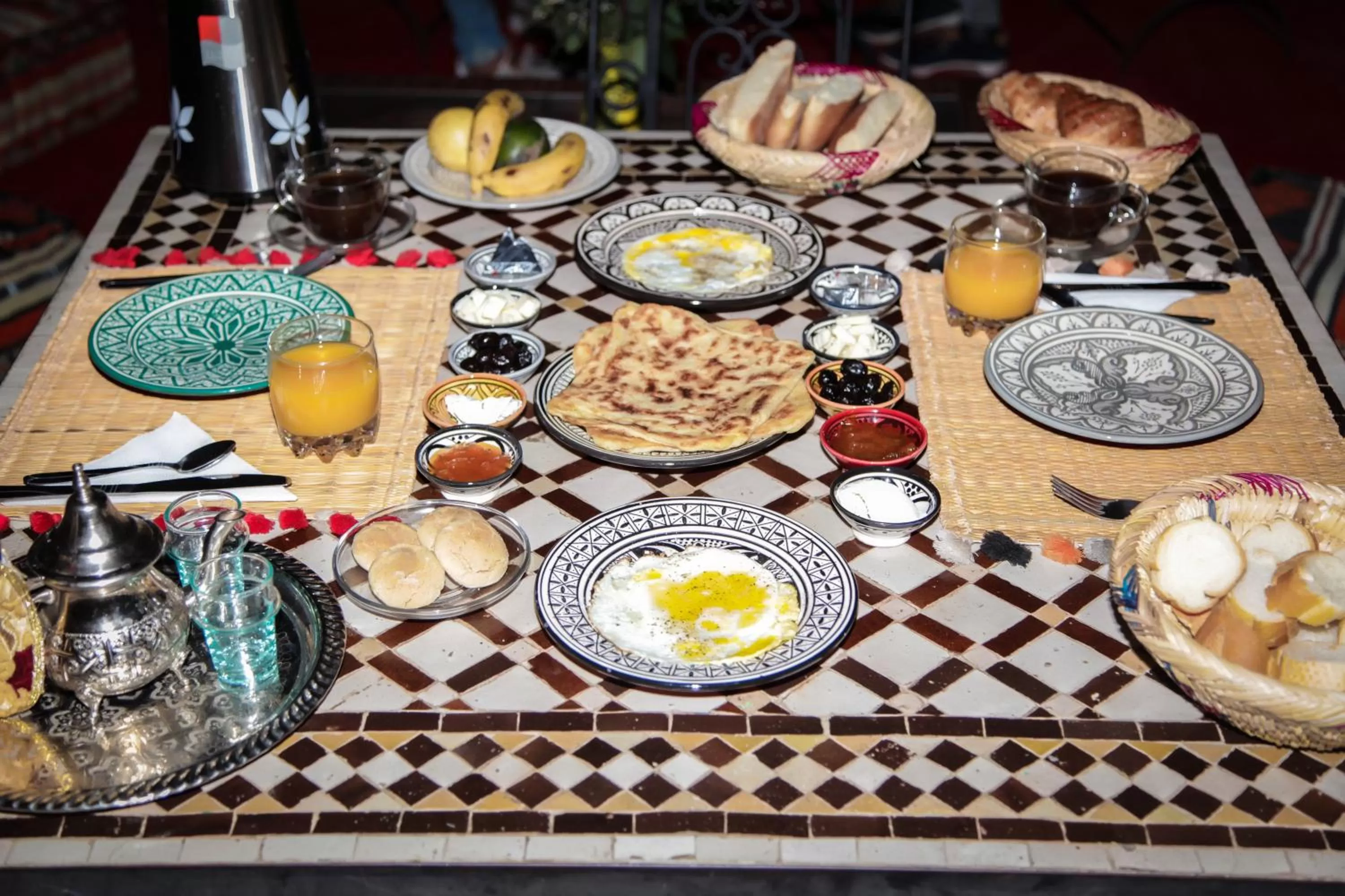 Restaurant/places to eat in Héritage Lalla Aicha Hotel & Spa