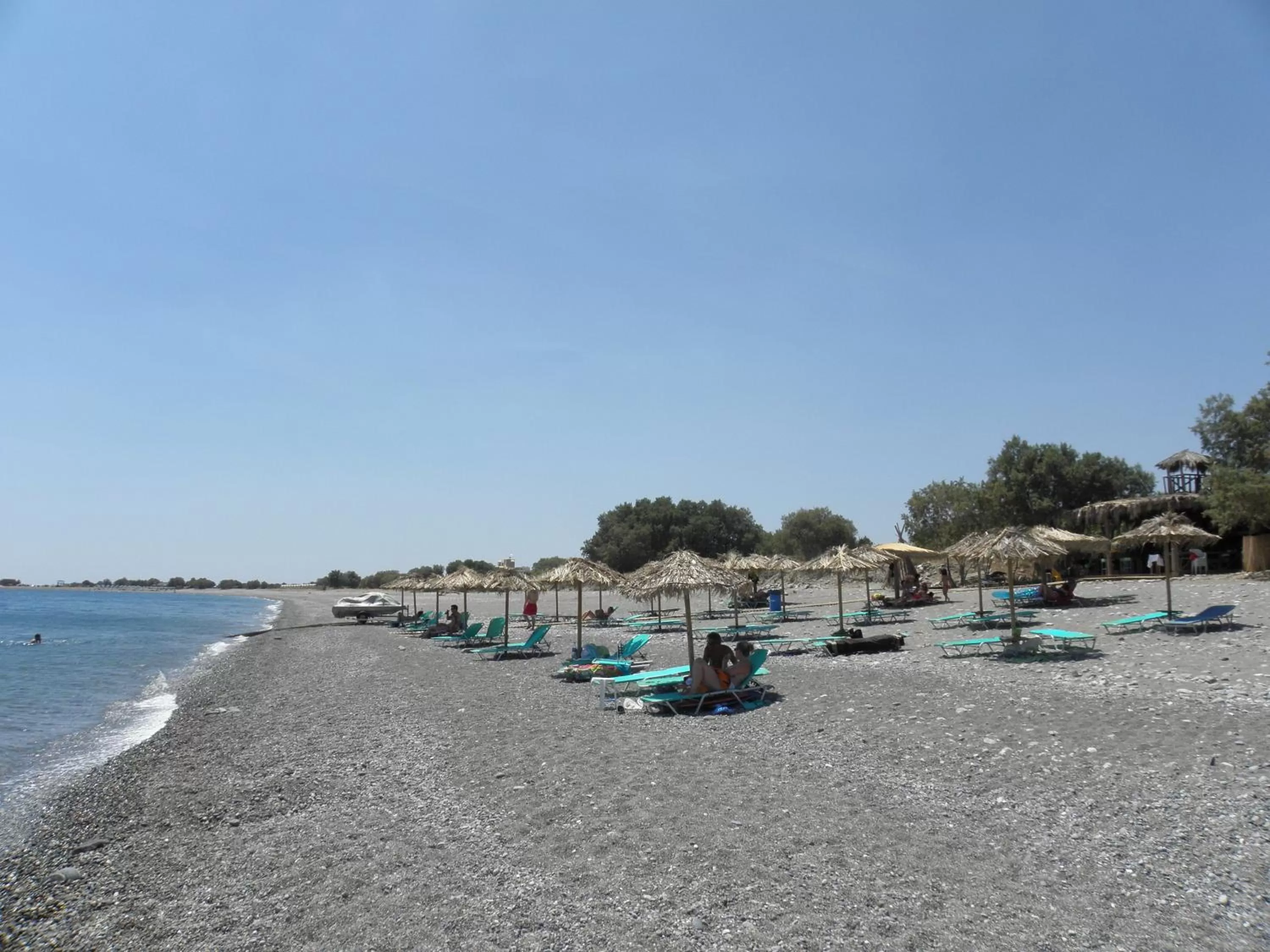 Beach in Megim Hotel