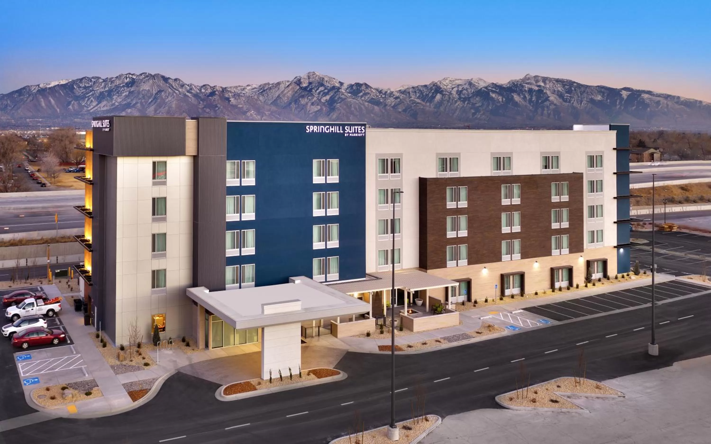 Property building in SpringHill Suites By Marriott Salt Lake City West Valley