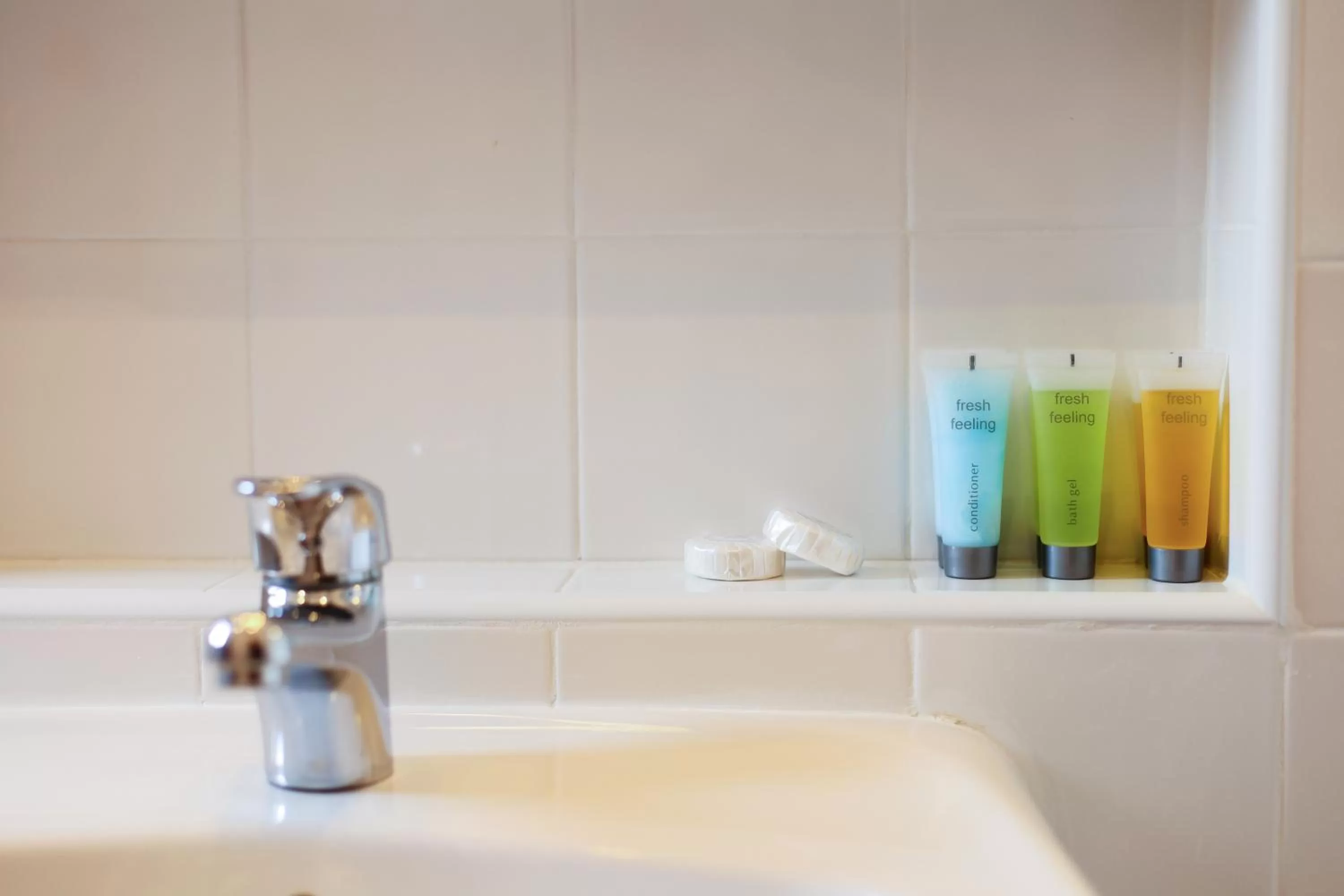 Bathroom in Axiothea Hotel
