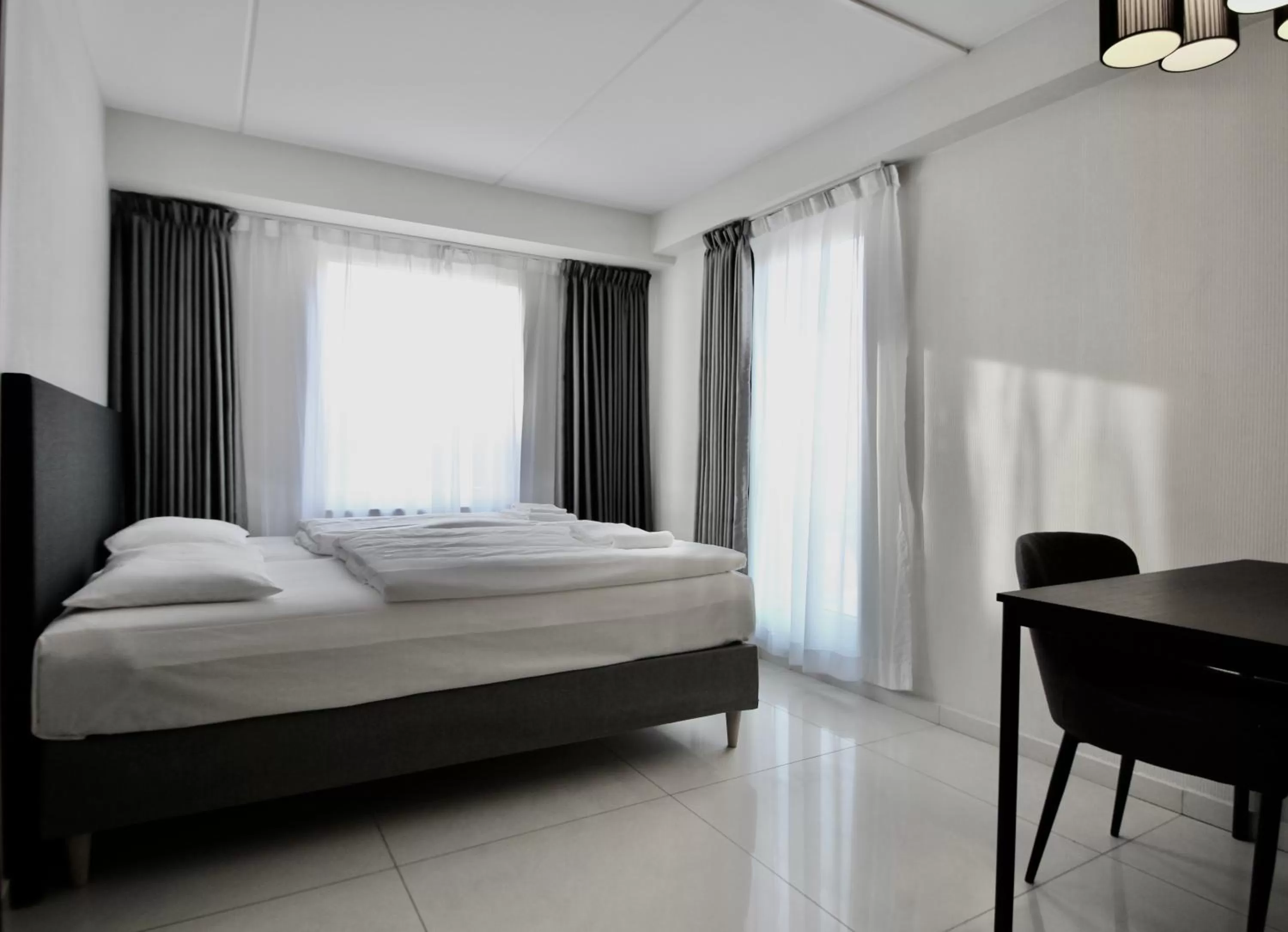 Bed in Super Stay Hotel, Oslo