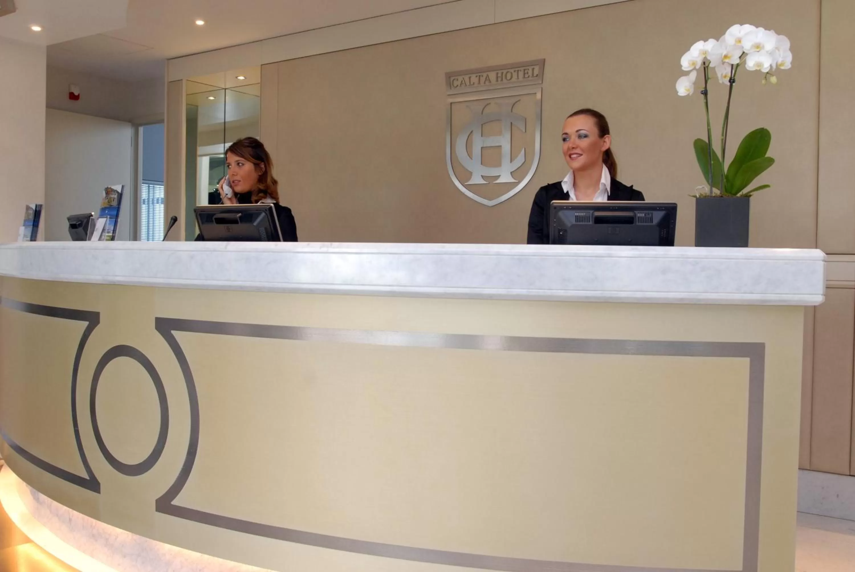 Lobby or reception in Grand Hotel Duca Di Mantova