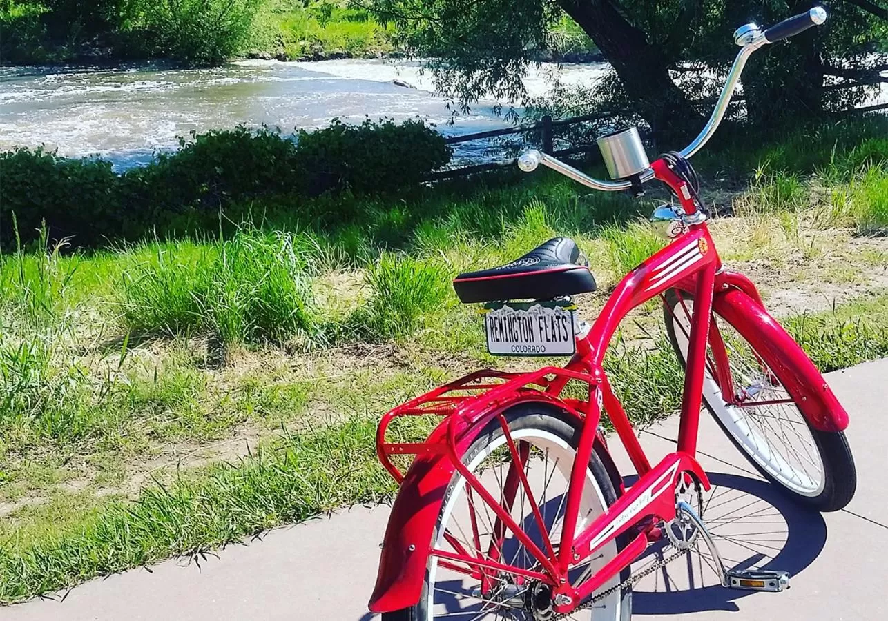 Biking in Remington Flats