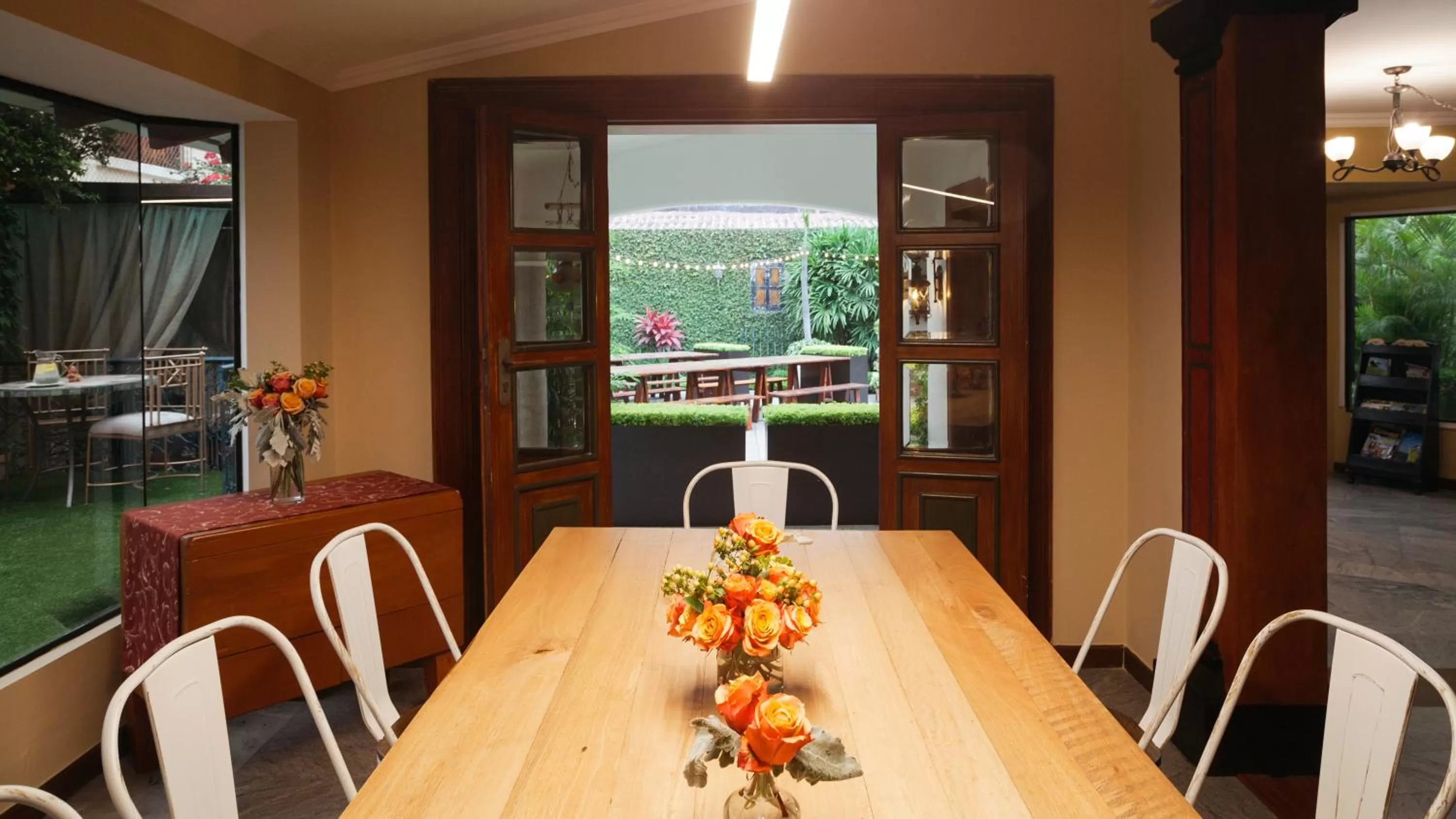 Dining area in Casa García