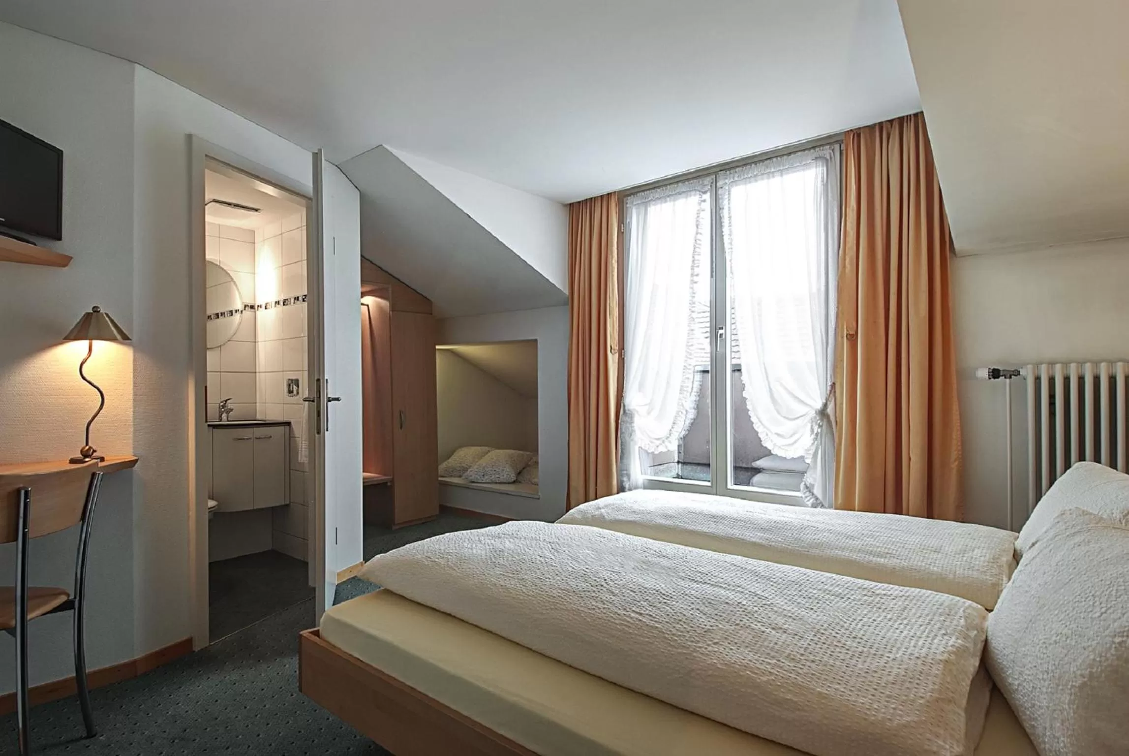 Bed in Gasthof Eisenbahn