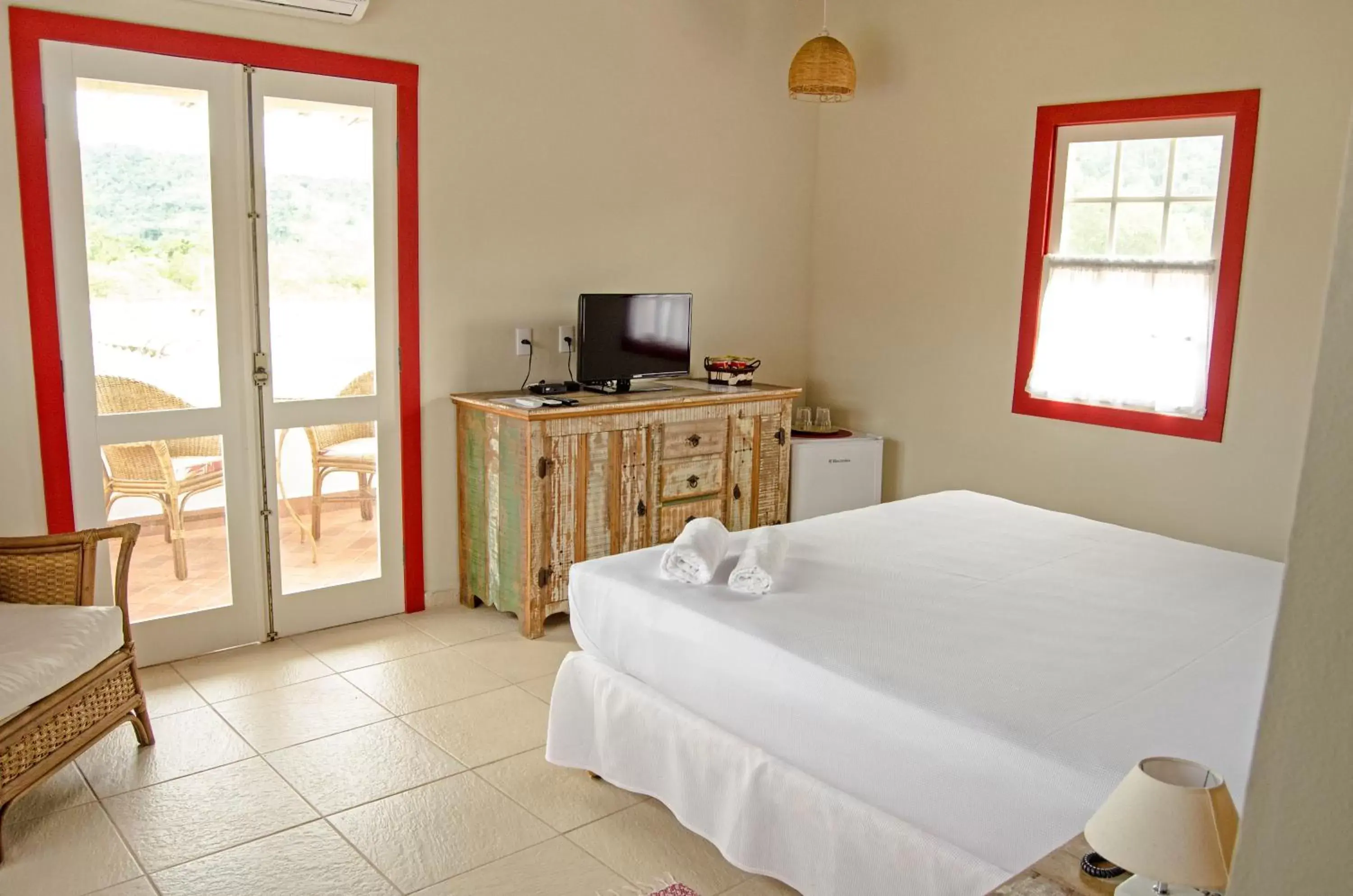 Double or Twin Room with Terrace in Pousada Pomar Paraty Double or Twin Room with Terrace in Pousada Pomar Paraty