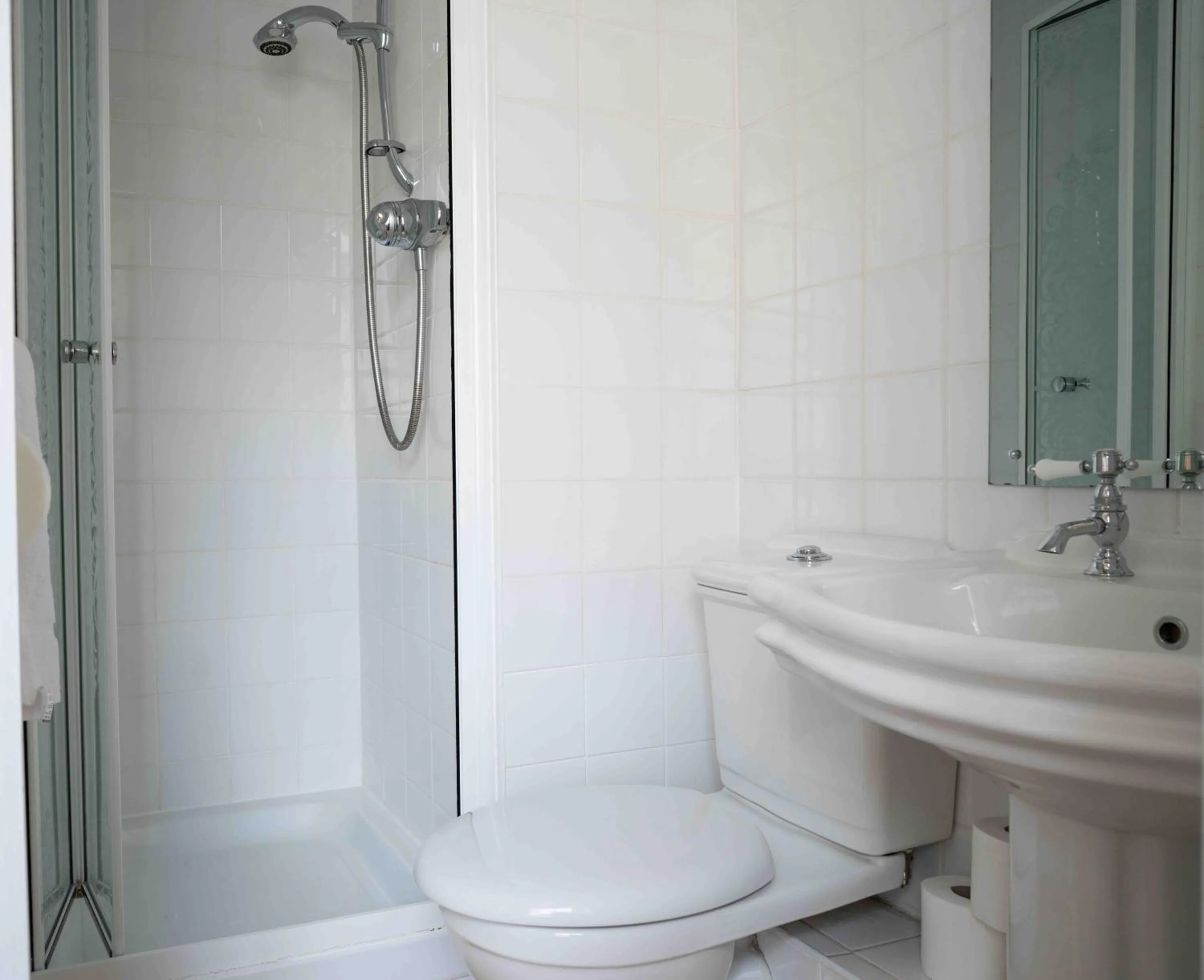 Shower in Llandudno Hostel