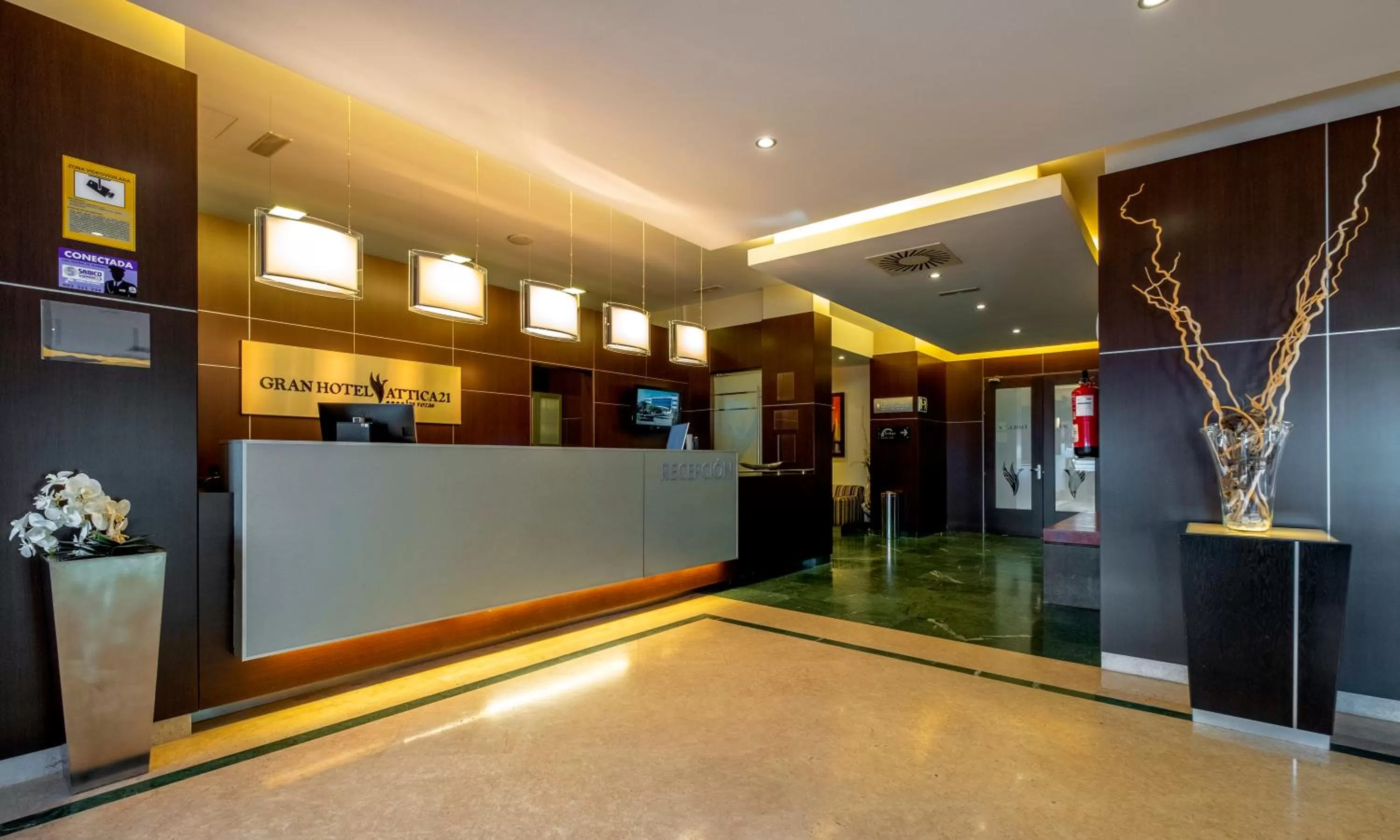 Lobby or reception in Hotel Attica21 Las Rozas