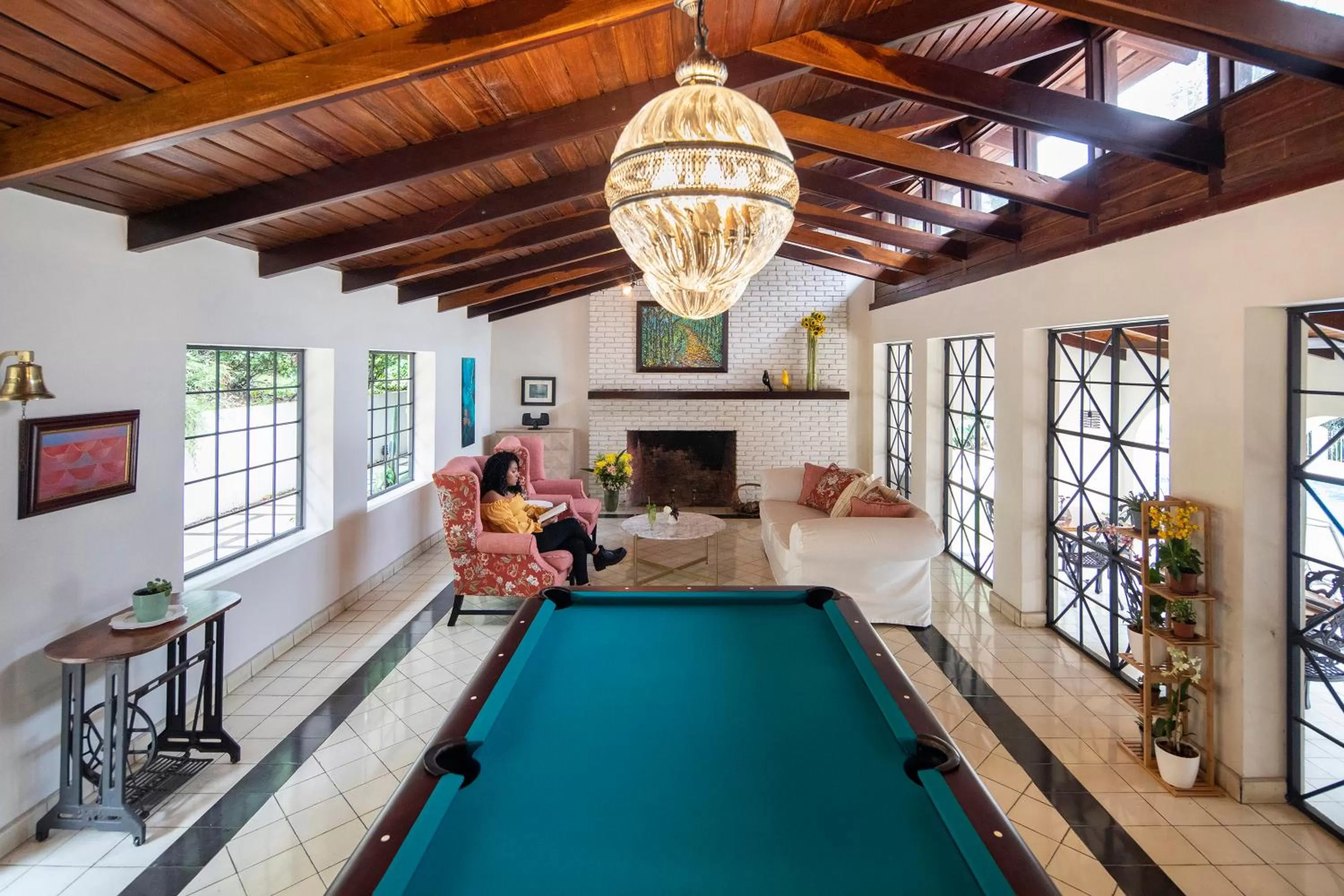 Living room in Villa San Ignacio