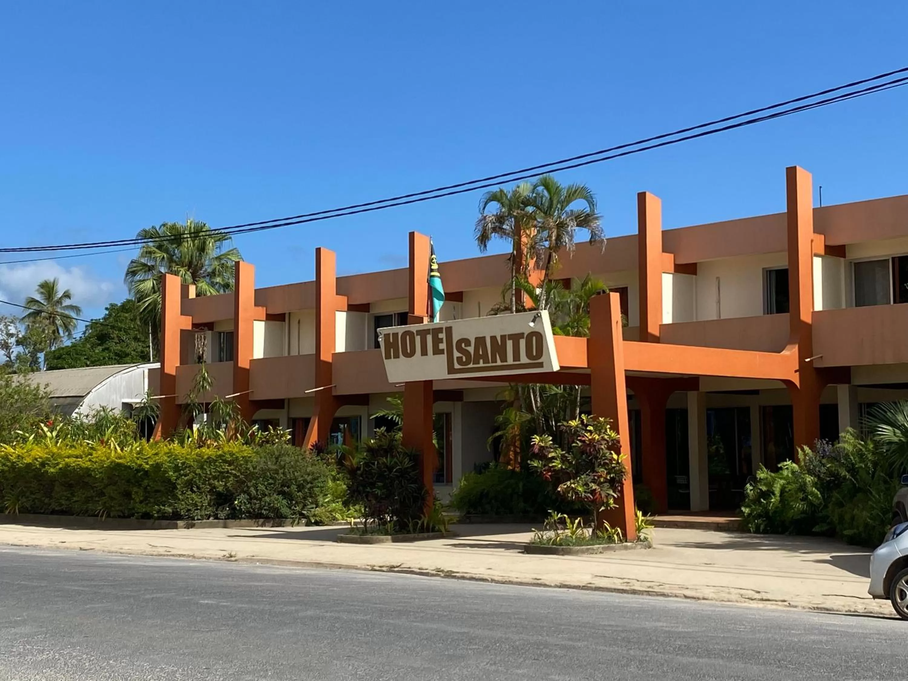 Property building in Hotel Santo Vanuatu