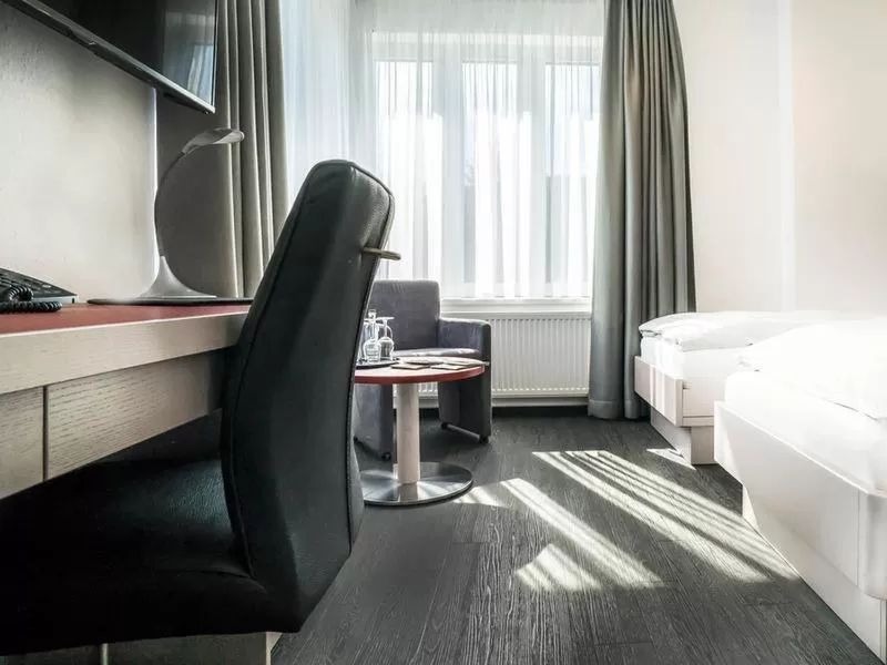 Bed in Hennedamm Hotel